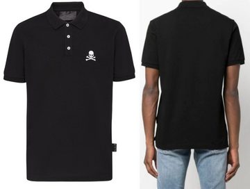 PHILIPP PLEIN Poloshirt PHILIPP PLEIN Polo Shirt Polohemd SS Skull Logo Hemd Polohemd T-shirt