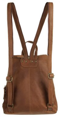 Landleder Cityrucksack, echt Leder