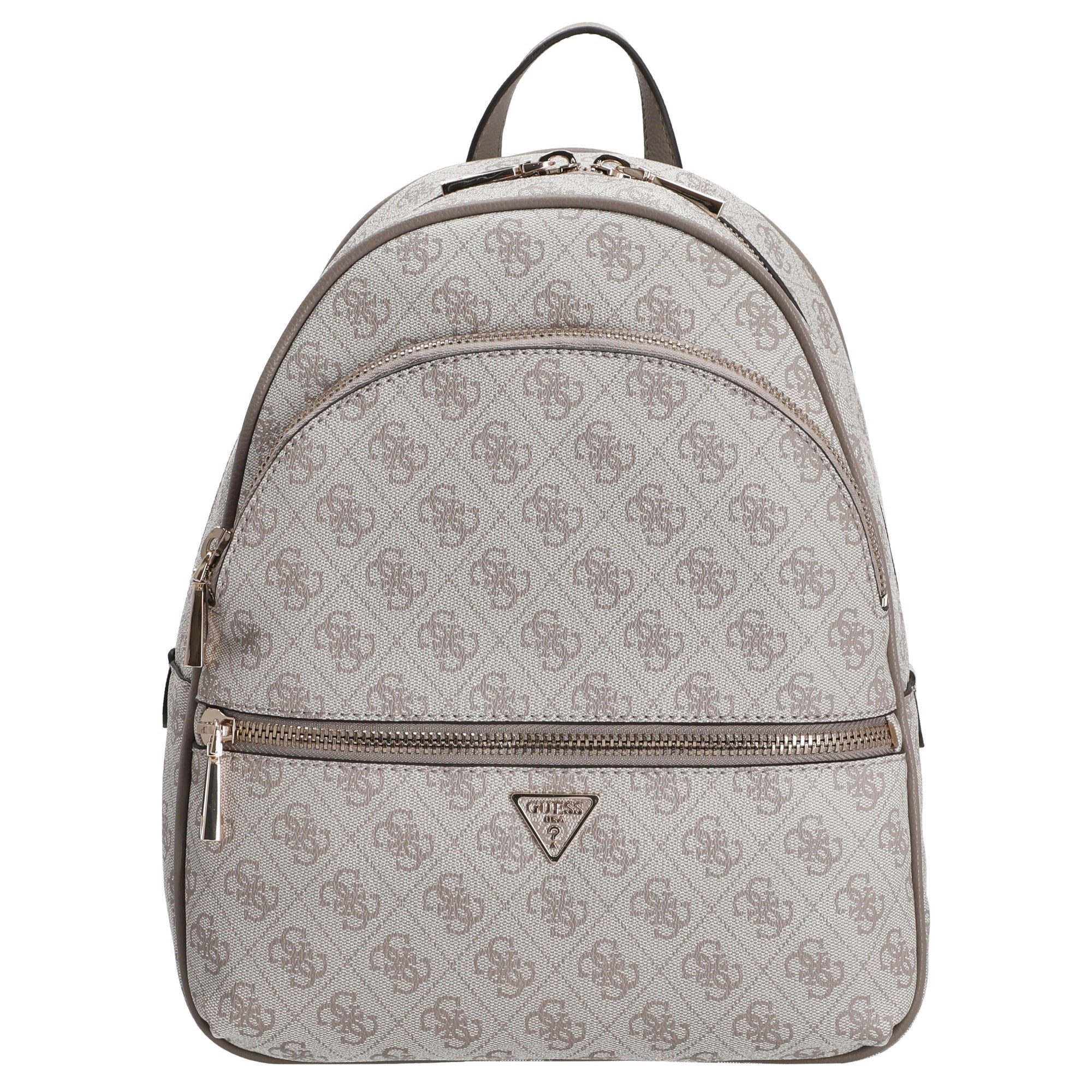 Guess Rucksack Manhattan II Large - Rucksack 33 cm (dark taupe logo) günstig online kaufen
