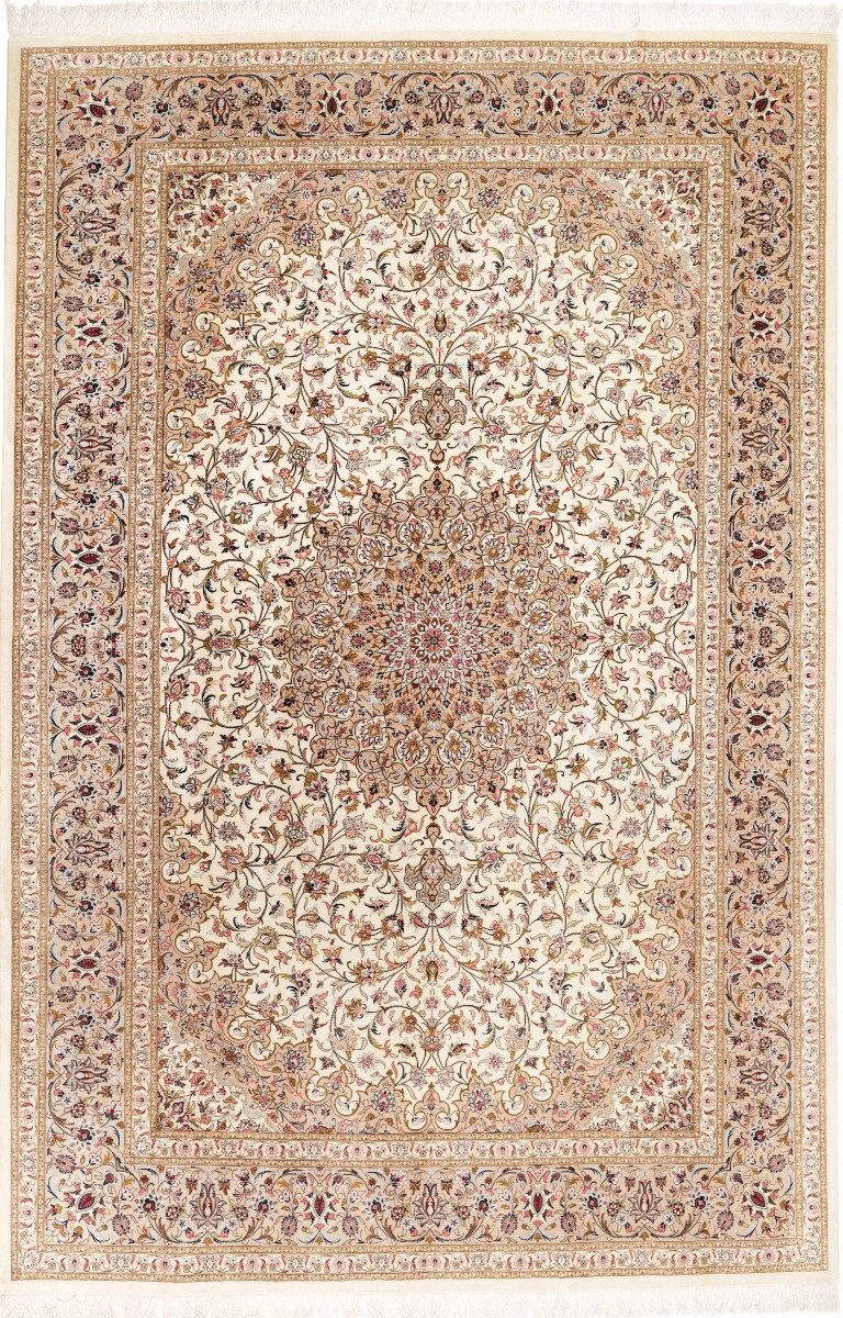 Carpet Avenue Teppich Ghom Seide 300x198, Rechteck, Höhe: 5 mm