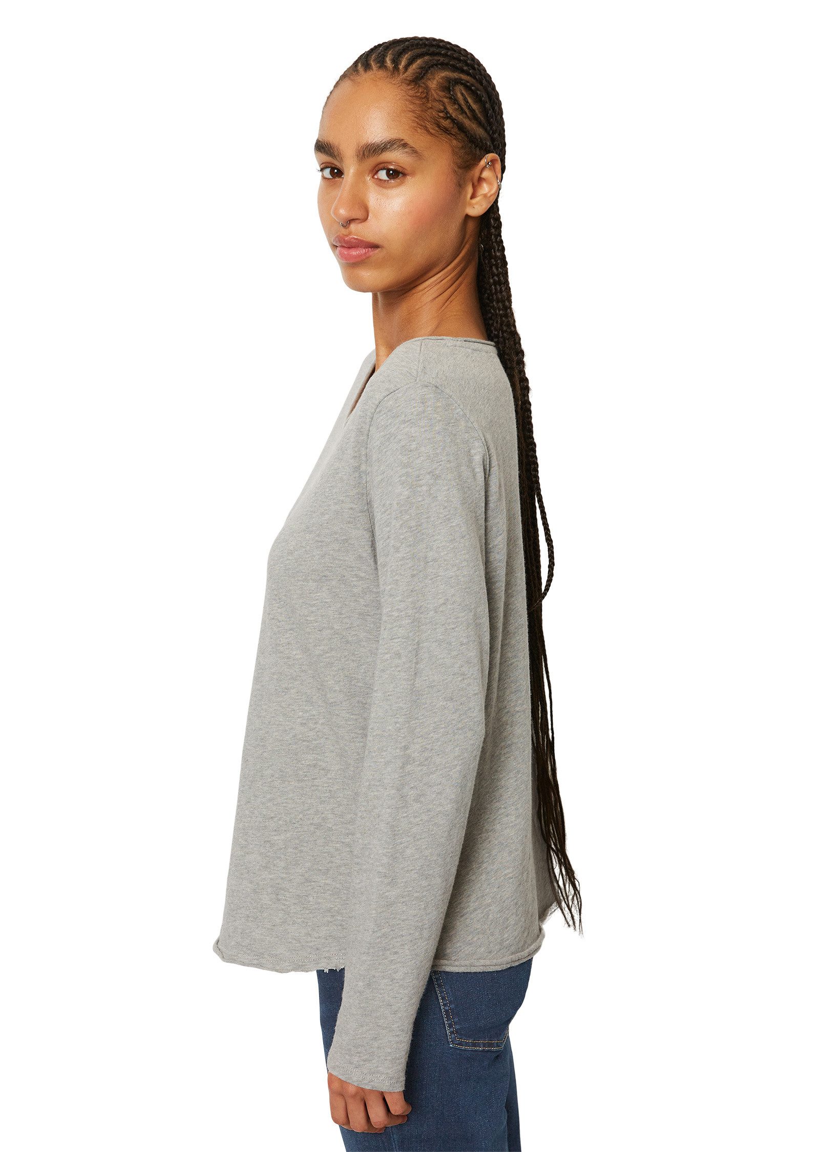 Marc O'Polo DENIM Langarmshirt aus Organic Cotton