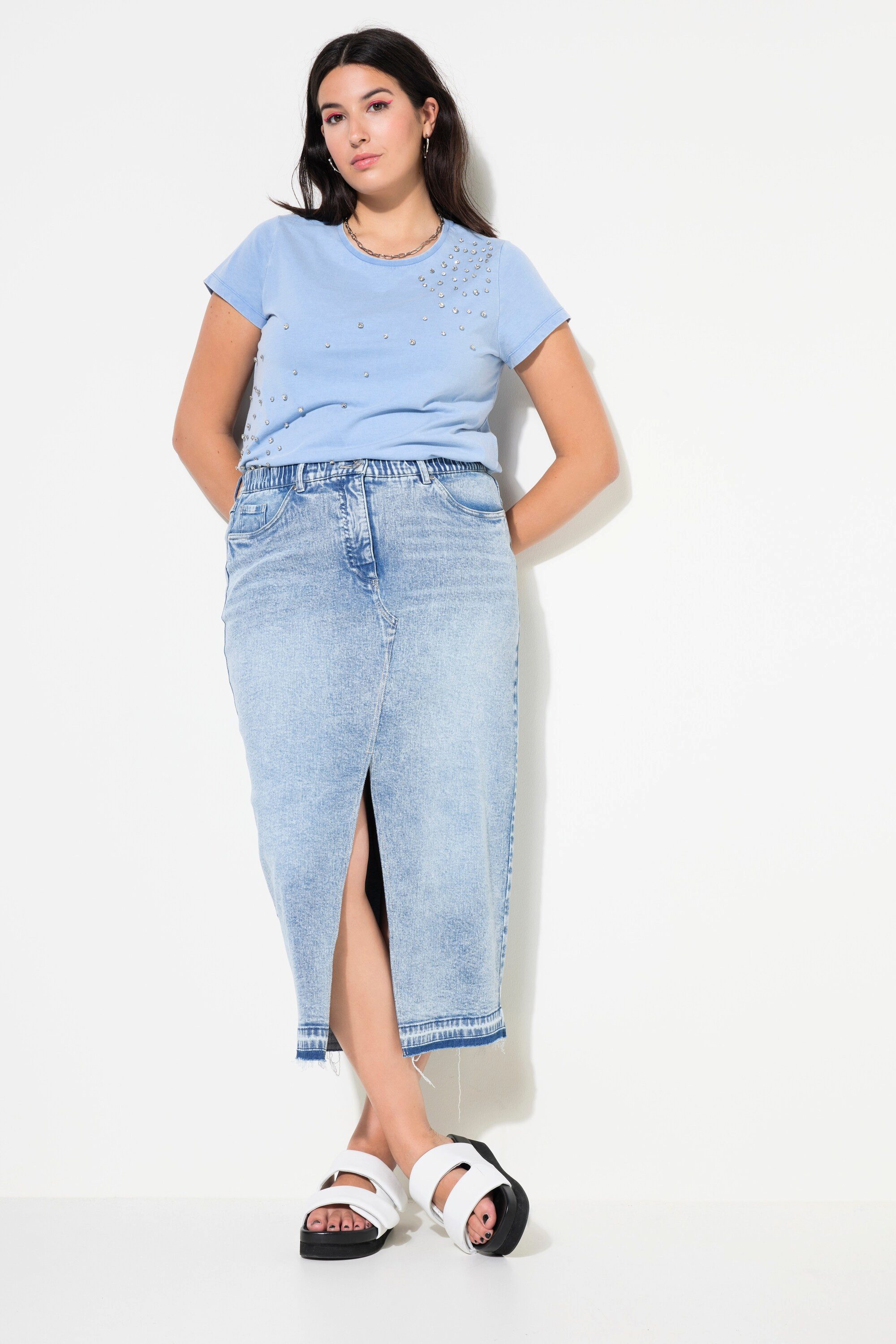 Studio Untold Jeansrock Jeansrock A-Line 5-Pocket günstig online kaufen