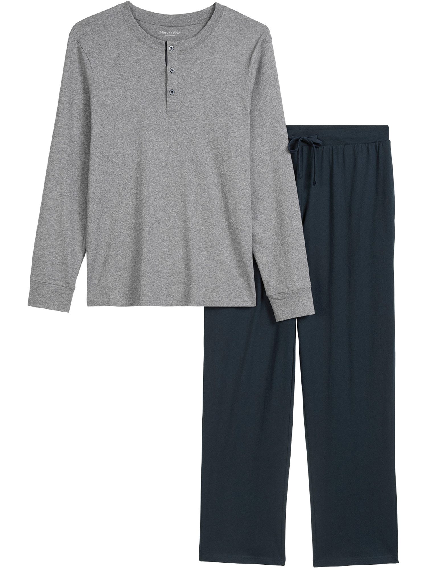 Marc O'Polo Pyjama Mix N Match Cotton (2 tlg) schlafanzug schlafmode bequem
