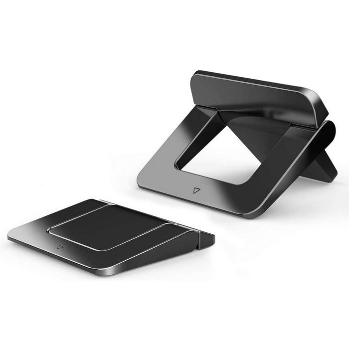 Housruse Laptoptisch 2er-Pack Laptop-Ständer tragbarer verstellbarer Laptop-Ständer unsichtbarer faltbarer Laptop-Ständer