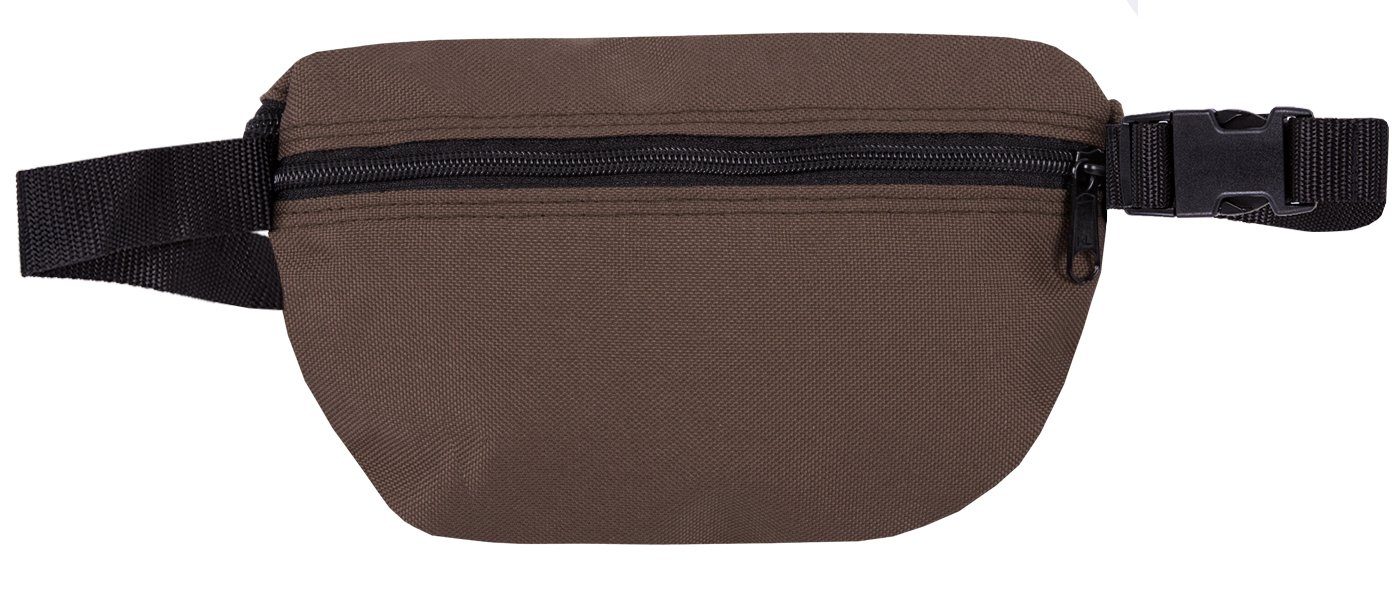 Hüfttasche mit mit der Stick auf Erwachsene Classic Braun Reißverschlussfach 2Stoned für und Bauchtasche Kinder, Rückseite