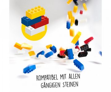 SIMBA Spielbausteine Konstruktionsspielzeug Blox 100 Teile 4er grau 104114534