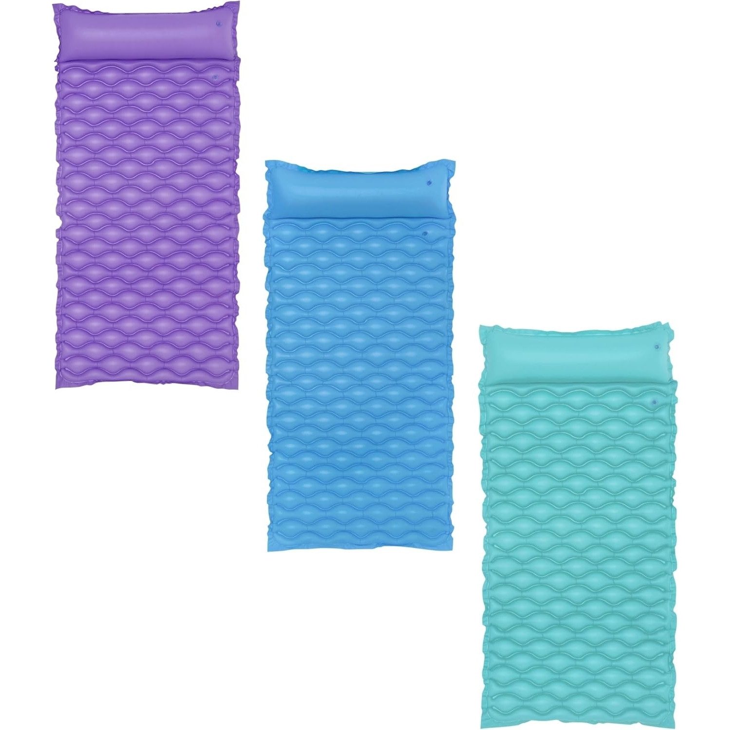 Bestway Luftbett Luftmatratze Float'n Roll, SORTIERT 213 x 86 cm Wasserliege