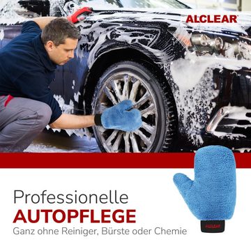 ALCLEAR 950013b Premium Auto Felgenhandschuh, kratzerfrei, 26x12cm Mikrofaser Mikrofasertuch (80% Polyester, 20% Nylon)