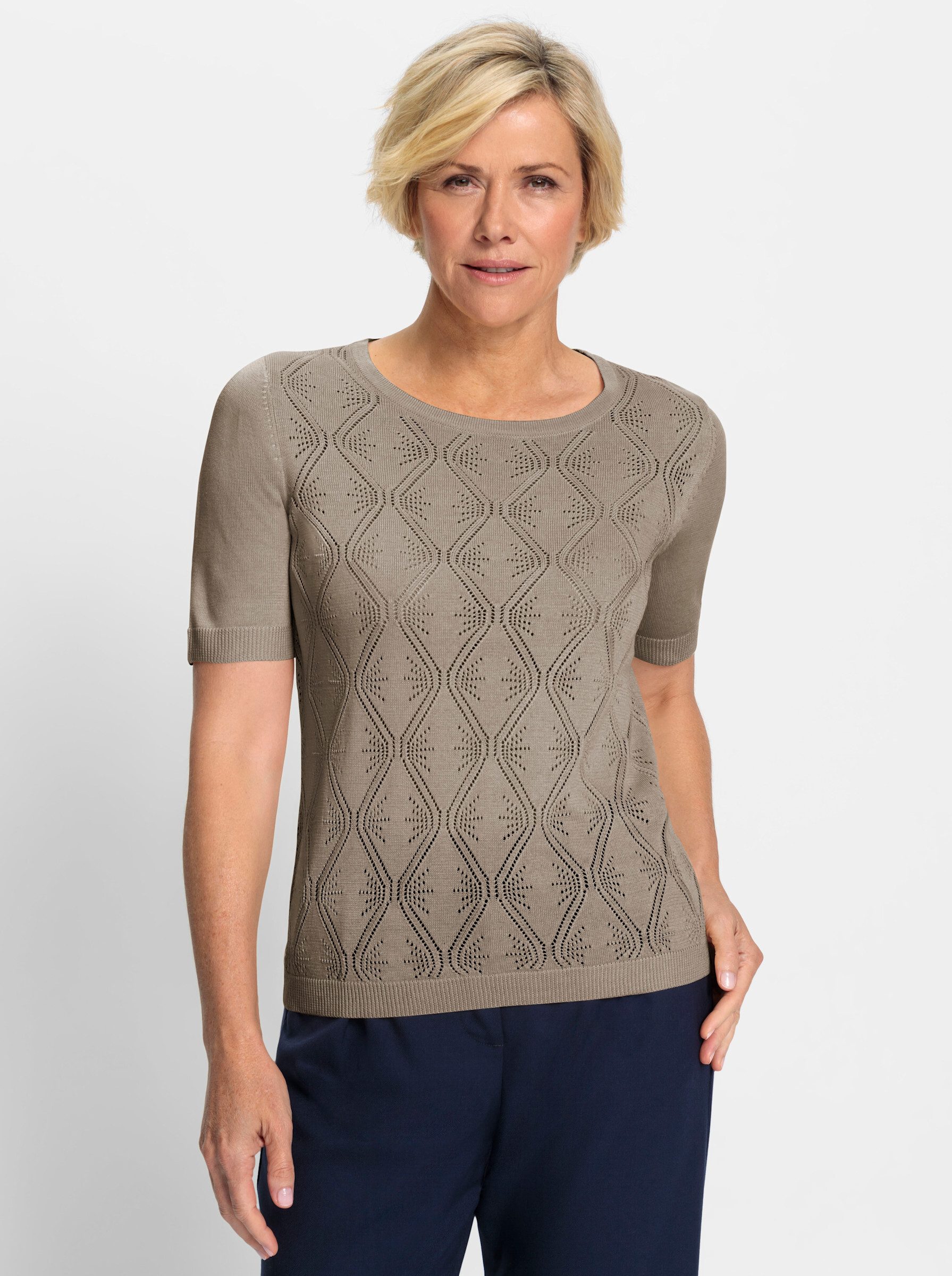 Witt Strickpullover Ajourpullover günstig online kaufen