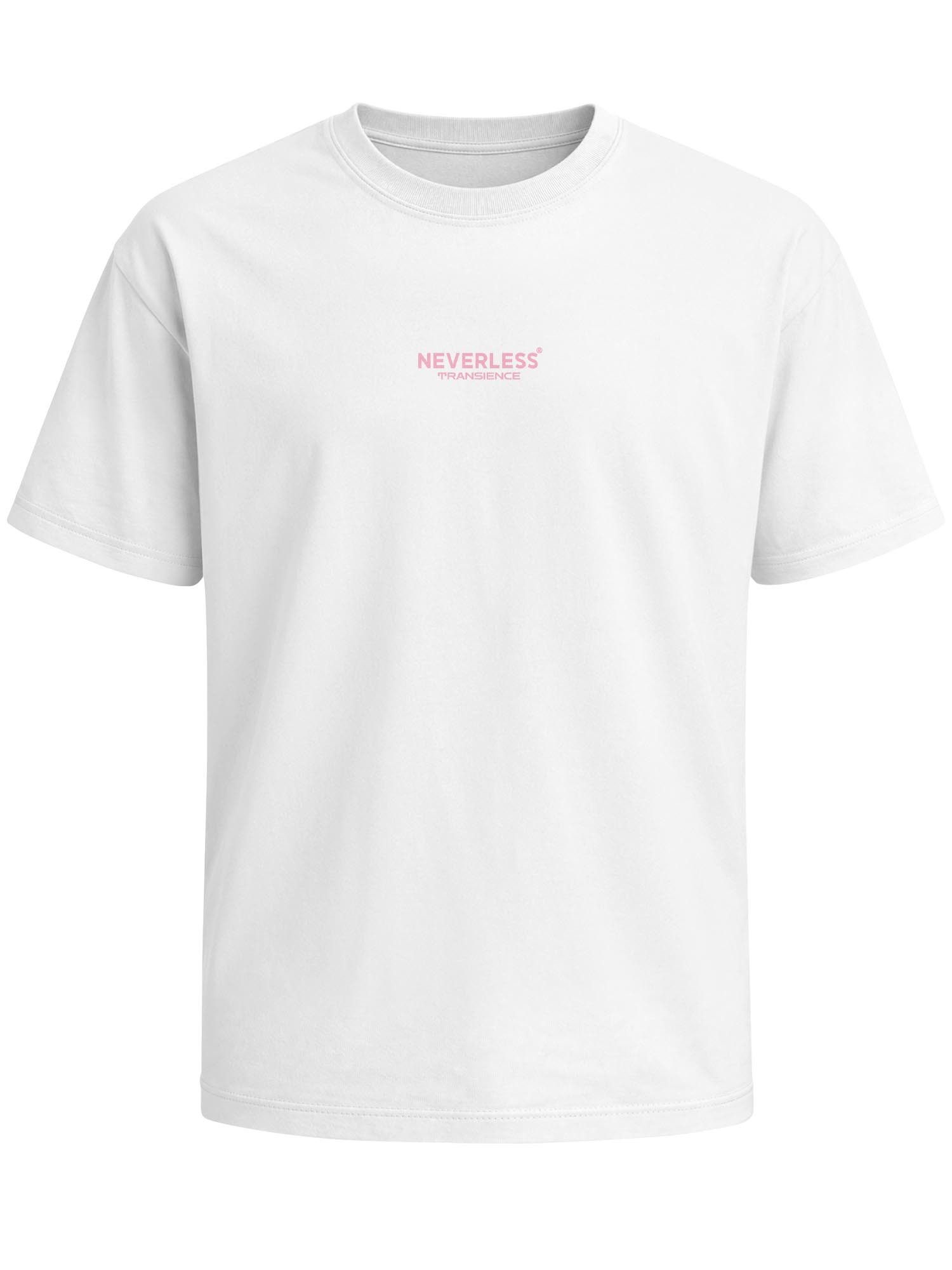 Oversize-Shirt Herren T-Shirt - Kirschblüten - Oversized Relaxed Fit Printshirt