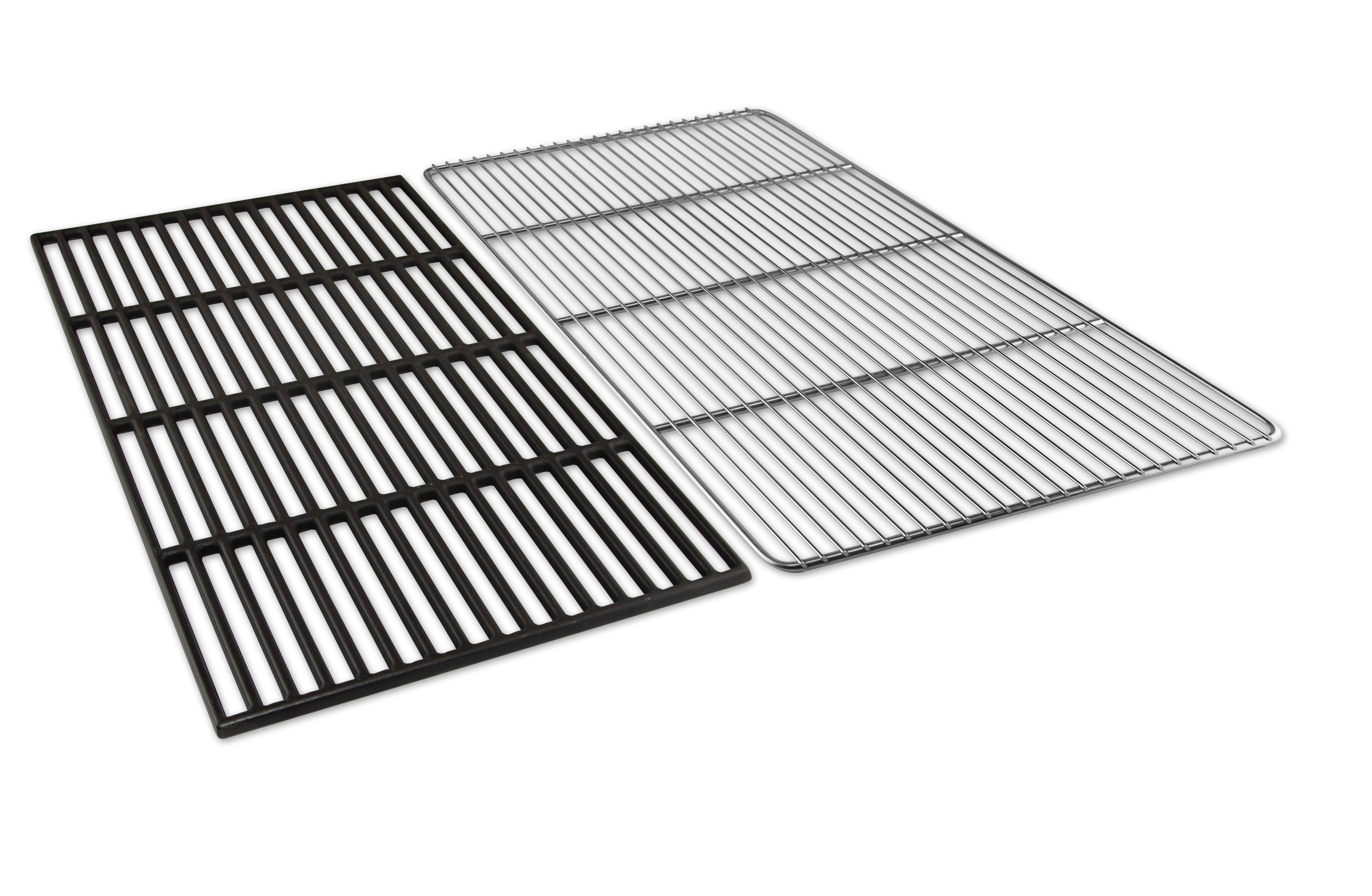 Grillrostprofi alles für den Grill Grillrost Grillrost Edelstahl Gusseisen emailliert für Weber Genesis II