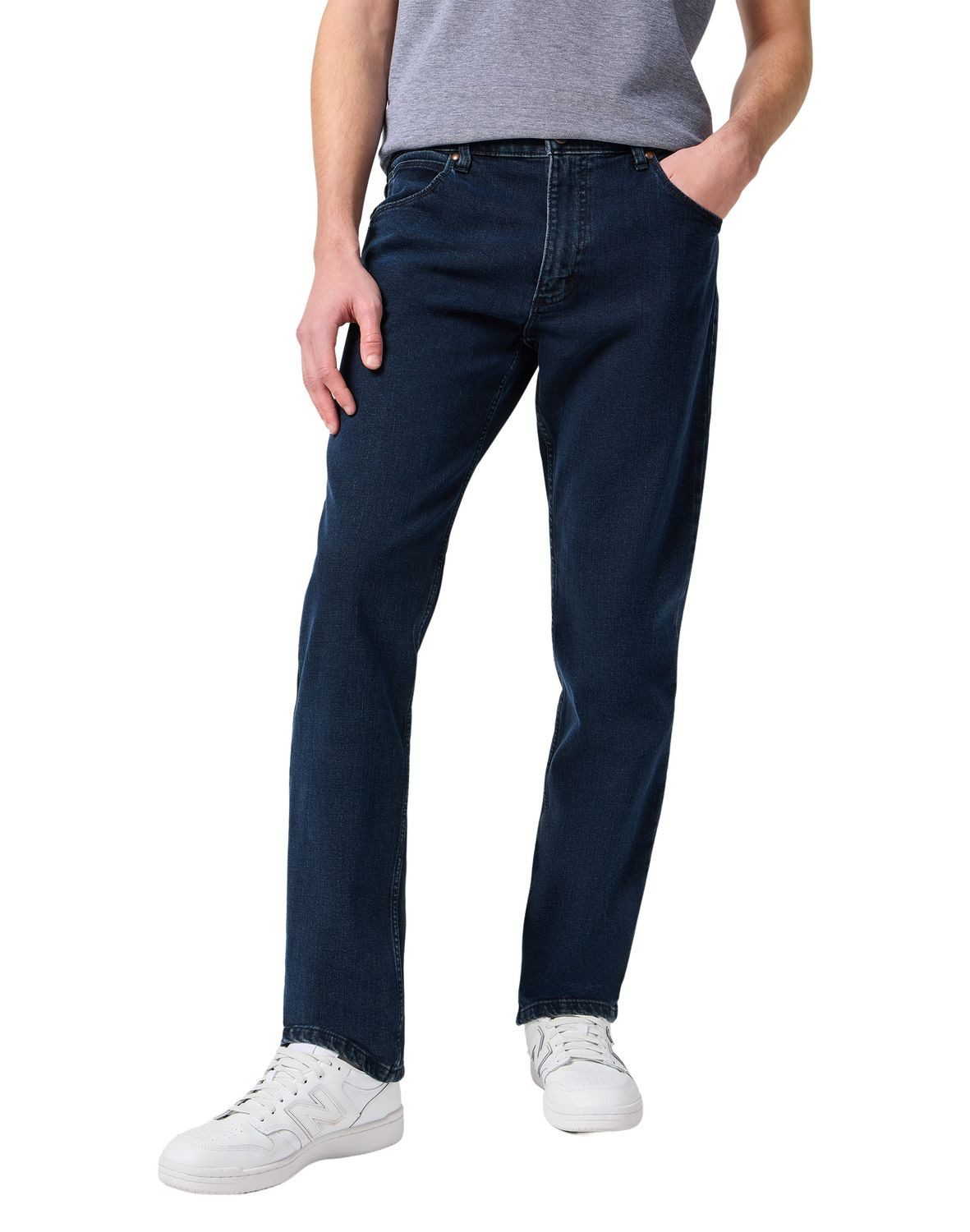 Wrangler Straight-Jeans REGULAR mit Stretch