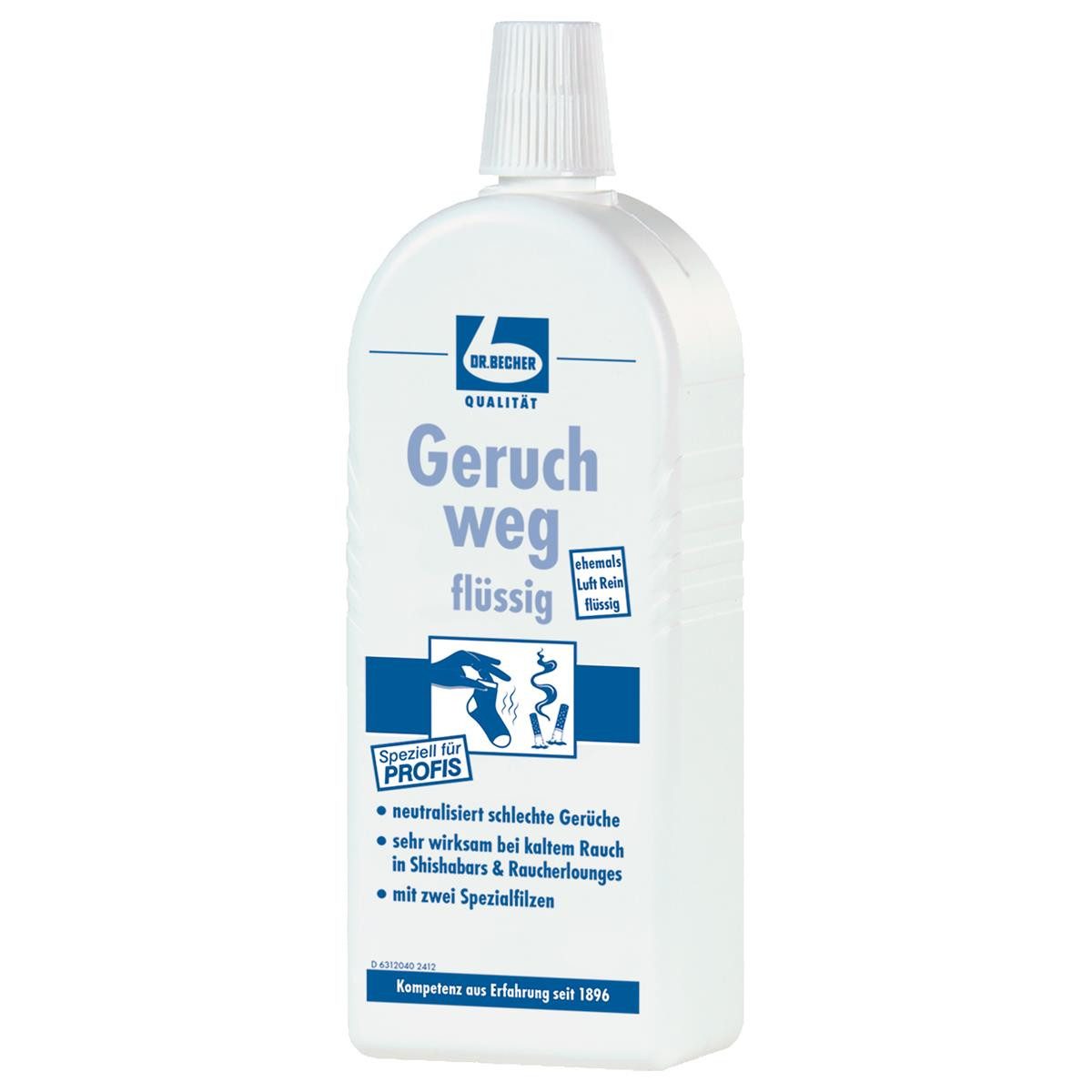 Dr. Becher Raumduft Dr. Becher Geruch weg 500ml neutralisiert unangenehme Gerüche (1er Pac