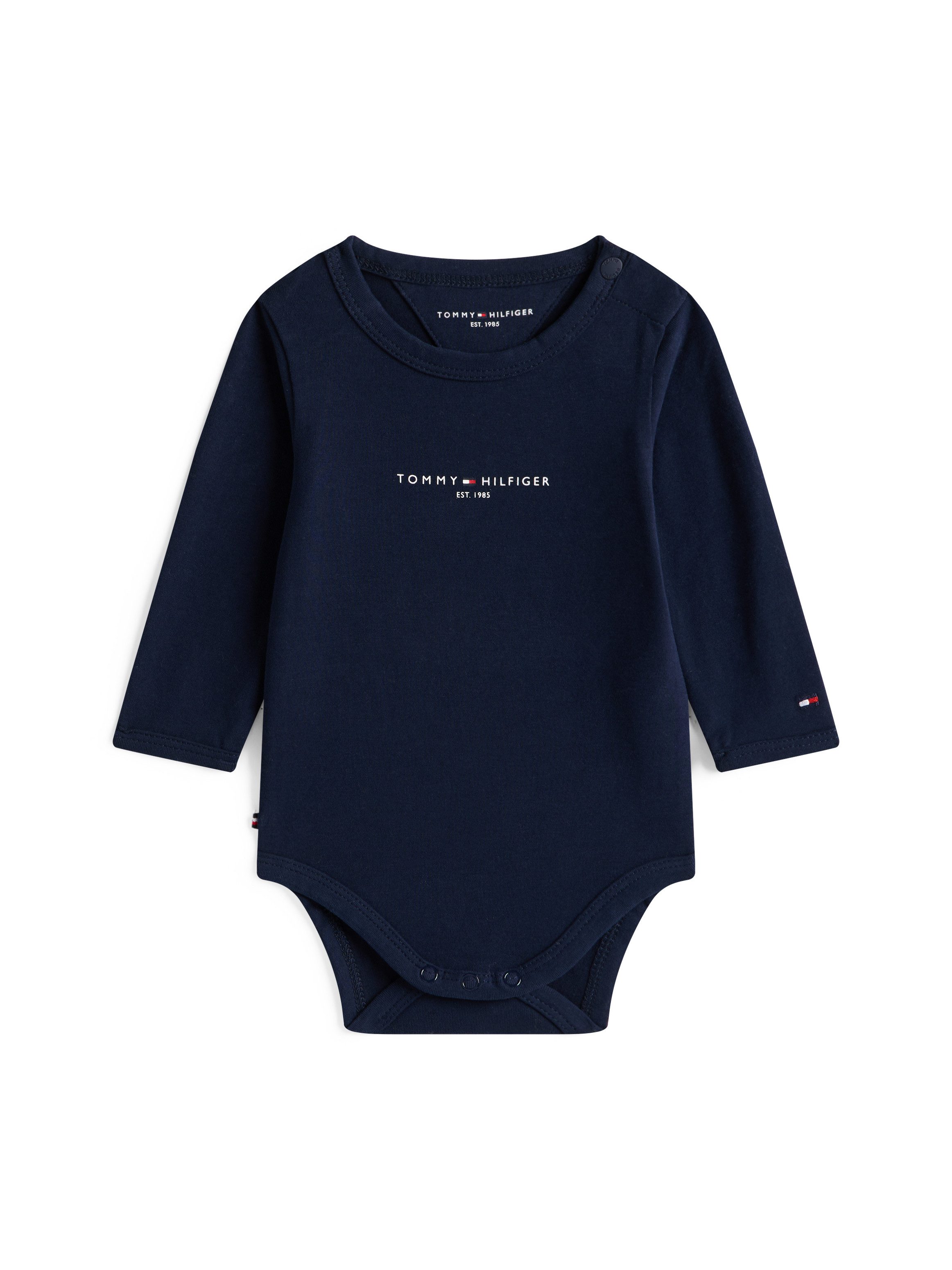 Tommy Hilfiger Langarmbody MINI CORP BODY L/S für Babys