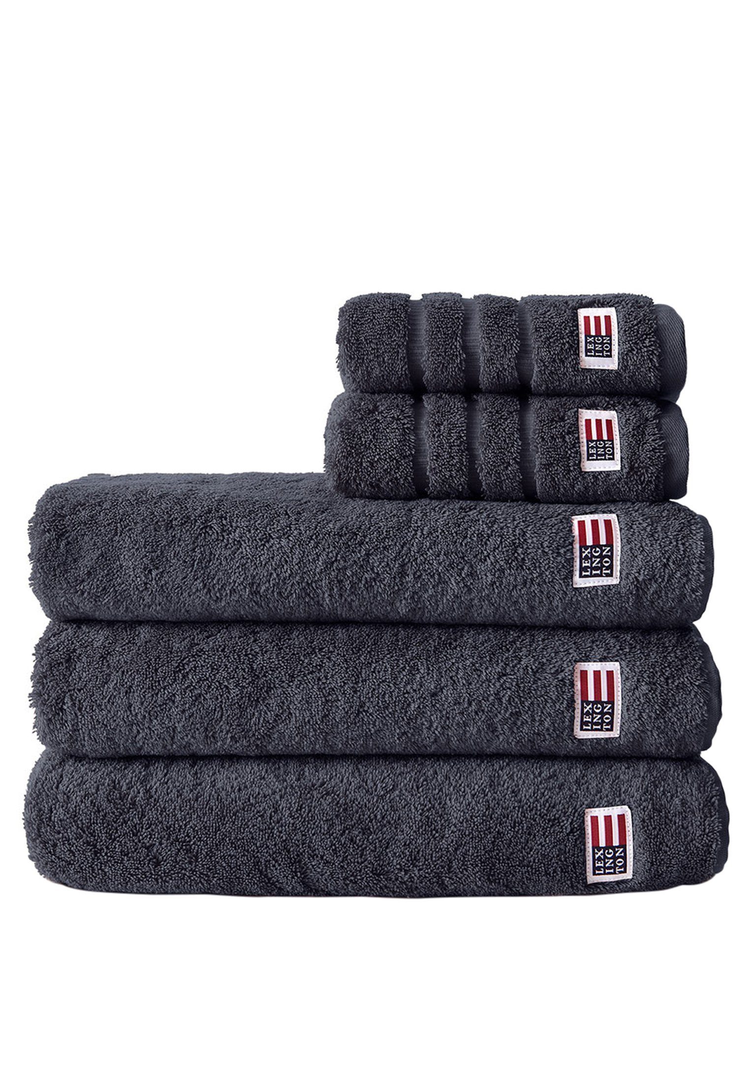 [Steigende Popularität] Lexington Handtuch Original Towel charcoal