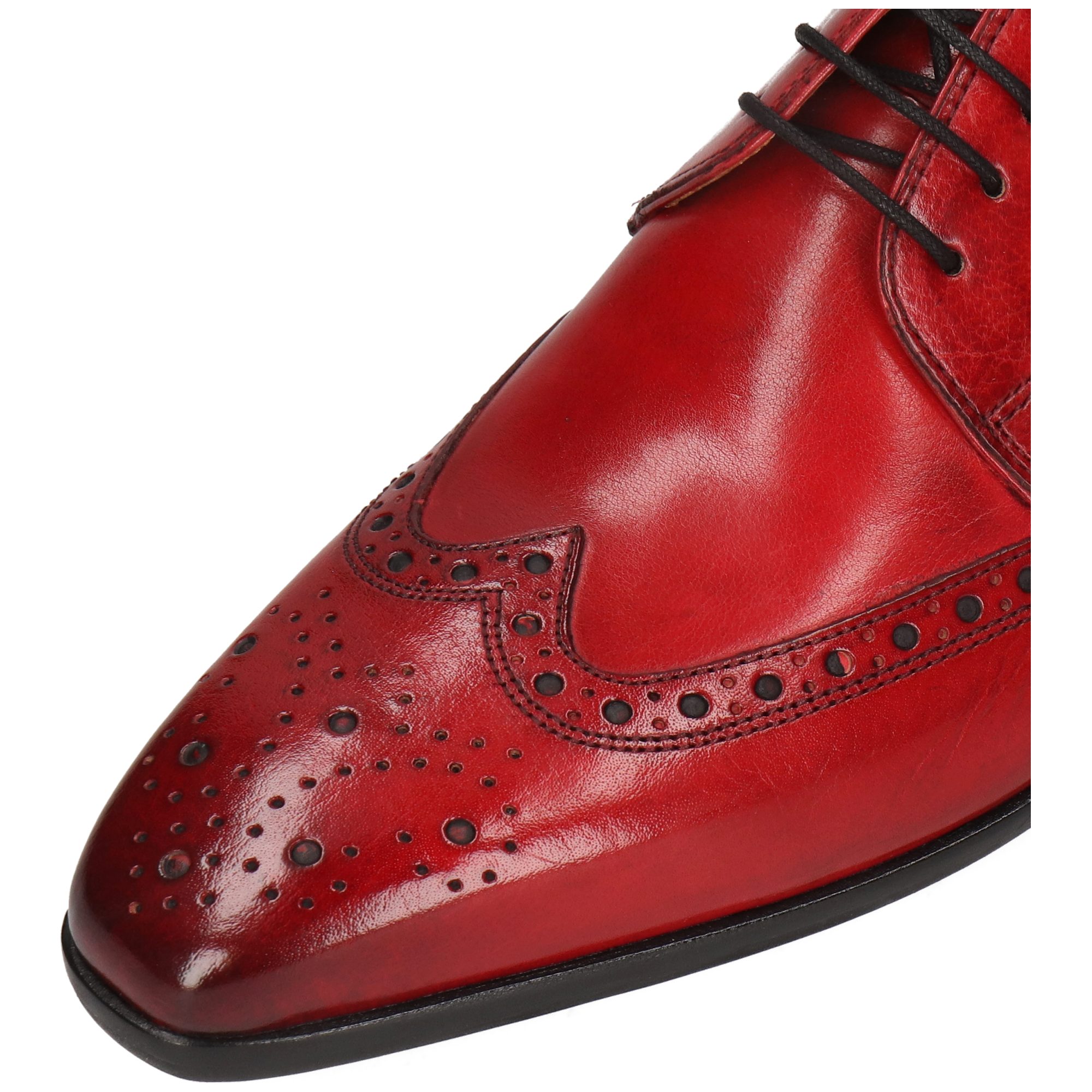 Melvin & Hamilton Lewis 3 Leder-Derby Schuhe für Herren Schnürschuh Flache Absätze, Echtes Leder, Vegetabile Gerbung