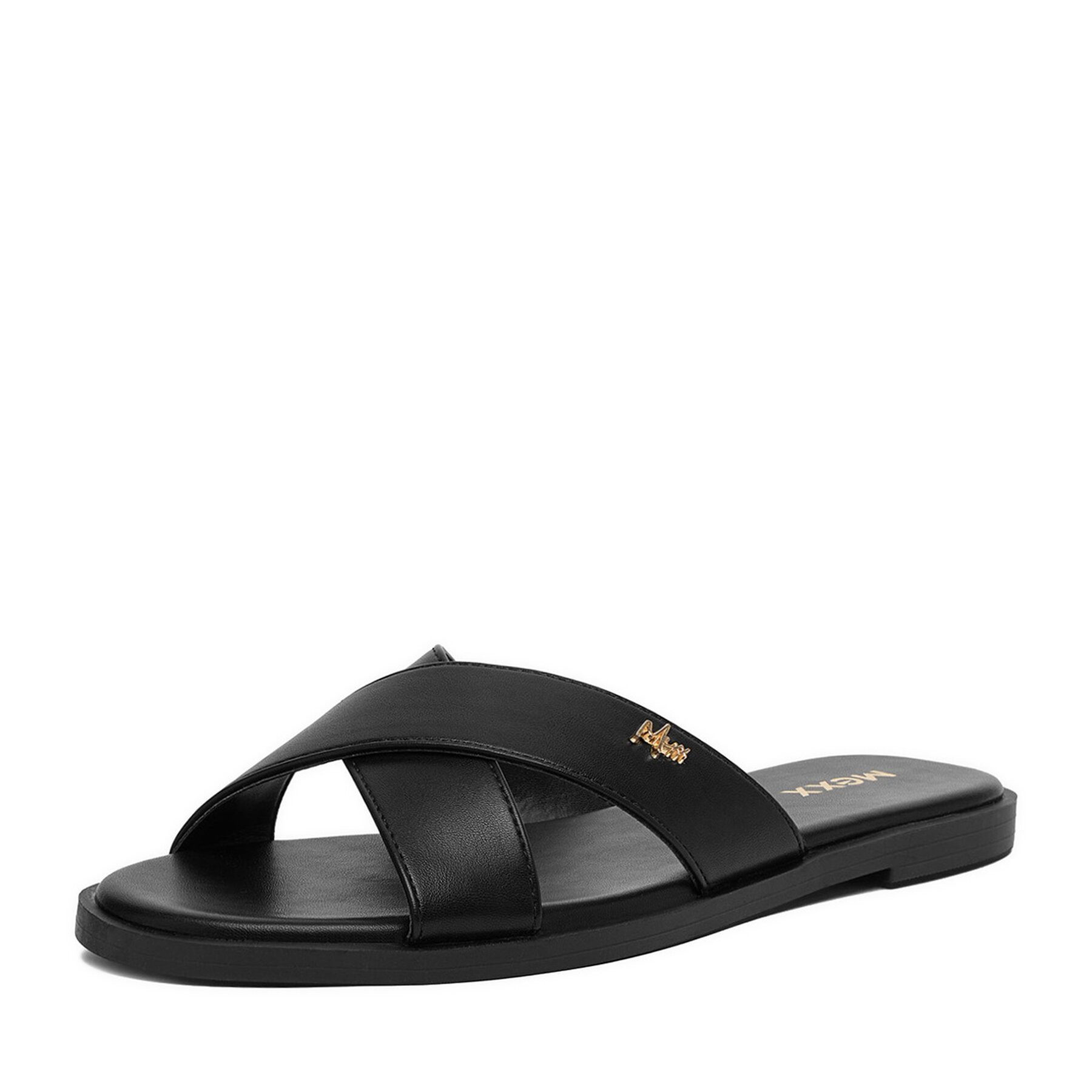 Mexx Mexx Damen-Flip-Flops Schwarz Badepantolette