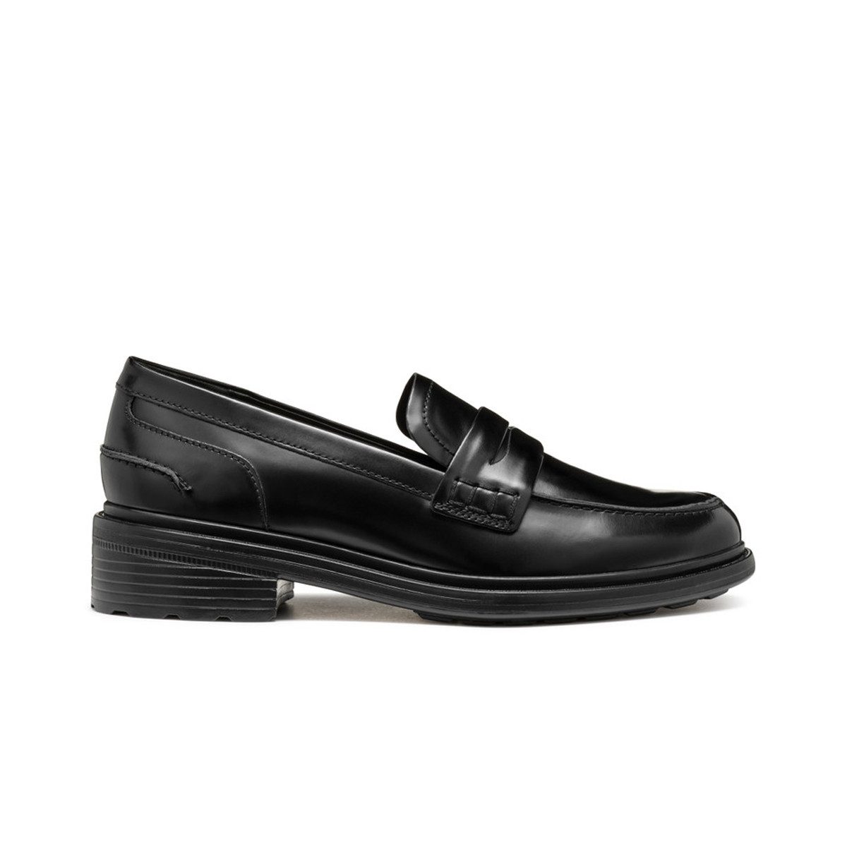 GEOX WALK PLEASURE, Slipper & Mokassin in Schwarz für Damen Slipper