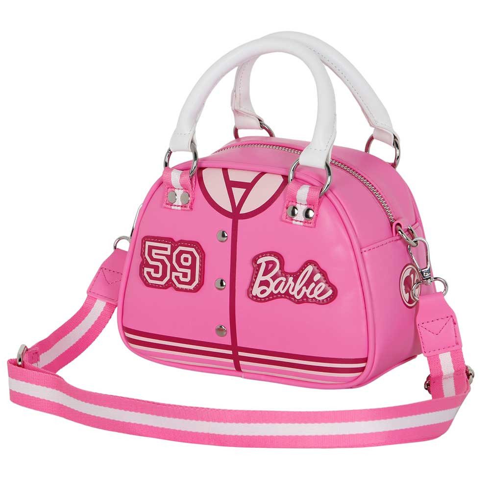 Karactermania Bowlingtasche Barbie Handtasche Henkeltasche Umhangetasche Girly Handbag praktische GroBe