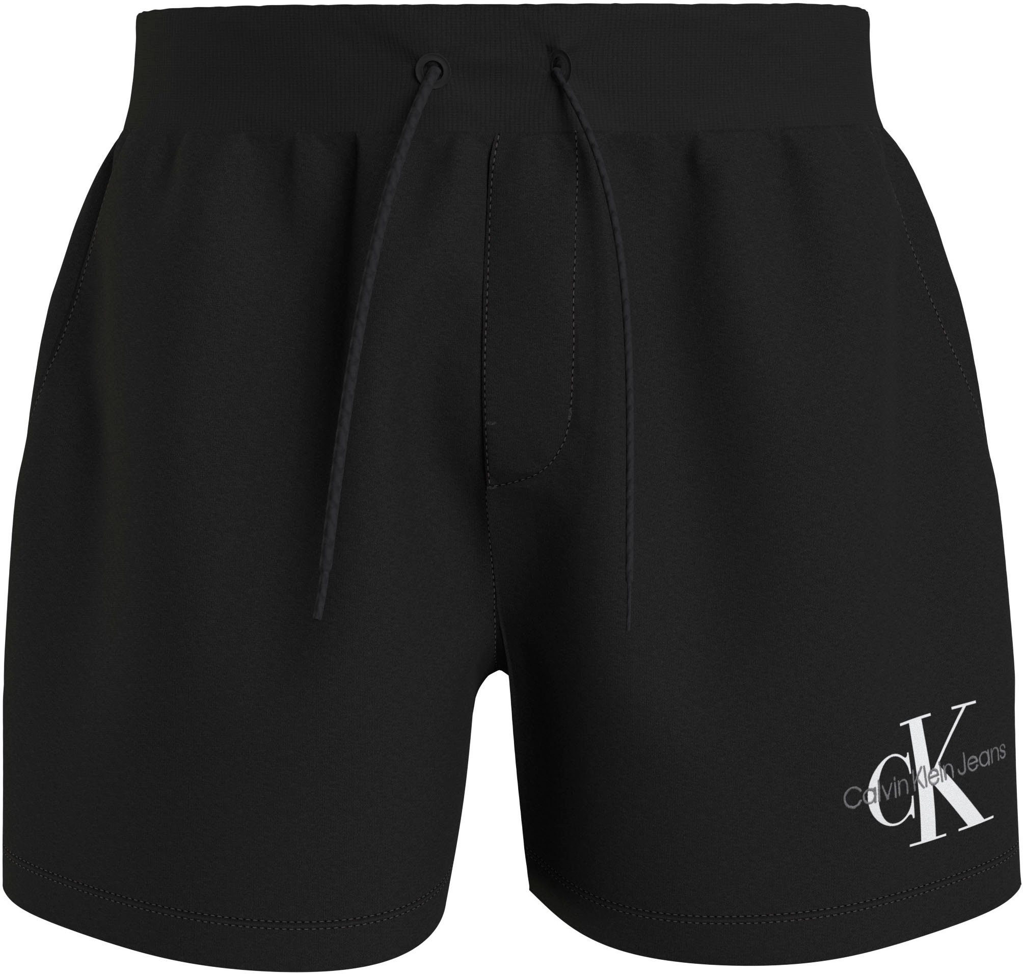Black SHORT HWK Calvin Klein Jeans MONOLOGO Ck Shorts