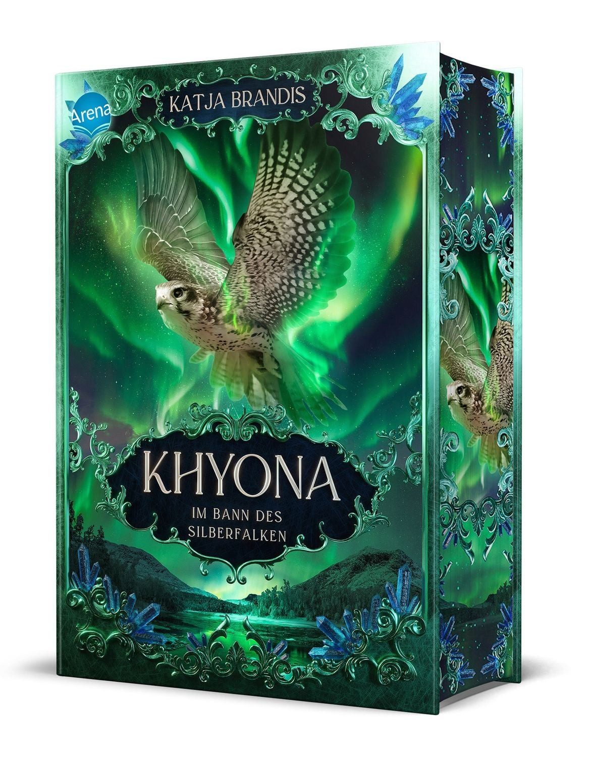 Khyona (1). Im Bann des Silberfalken / Katja Brandis, Der magische Reihenauftakt des Fantasy-Epos von Woodwalkers-Bestseller-Autorin Katja Brandis. Mit Farbschnitt in der 1. Auflage