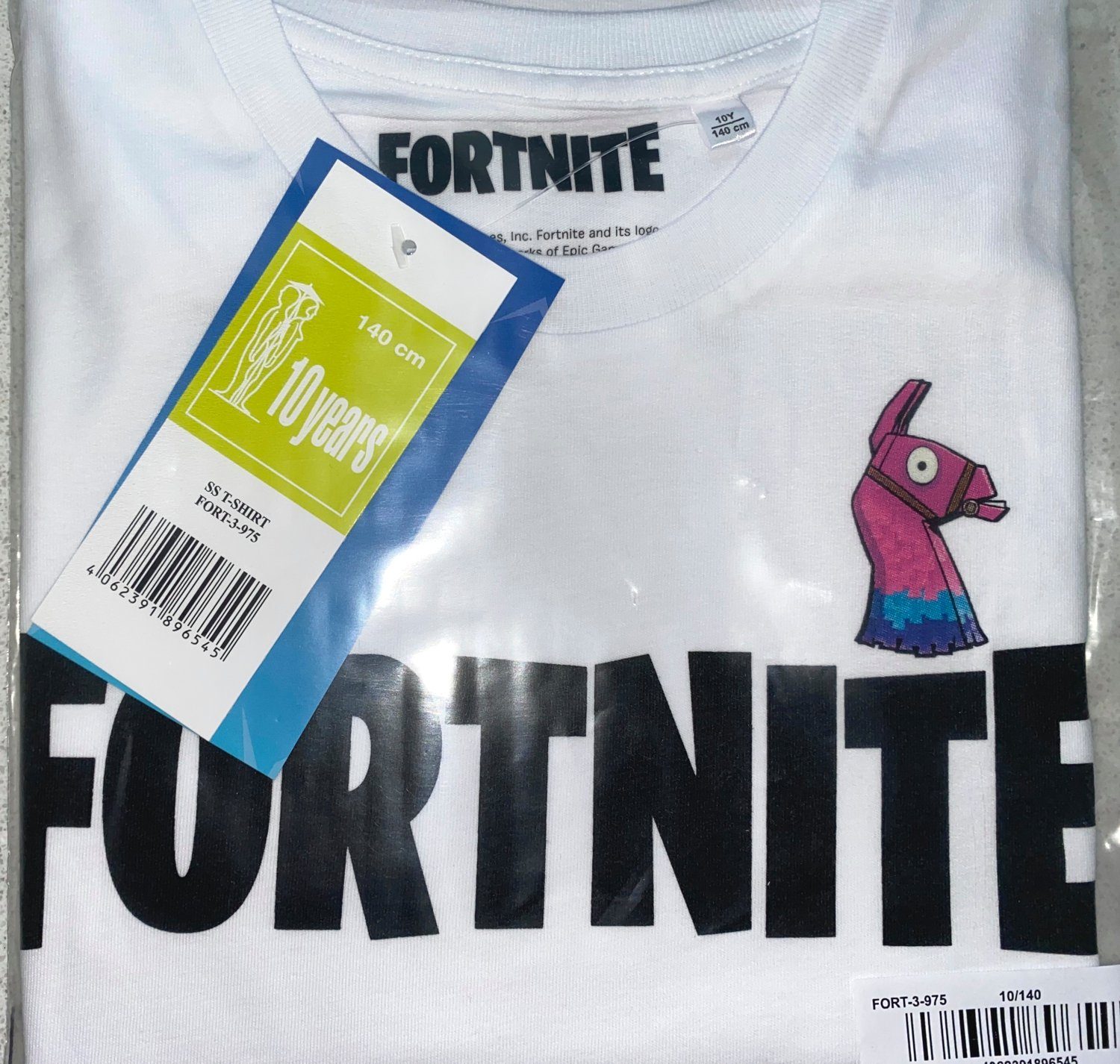 Fortnite T-Shirt FORTNITE T-Shirt kurzarm Weiß günstig online kaufen
