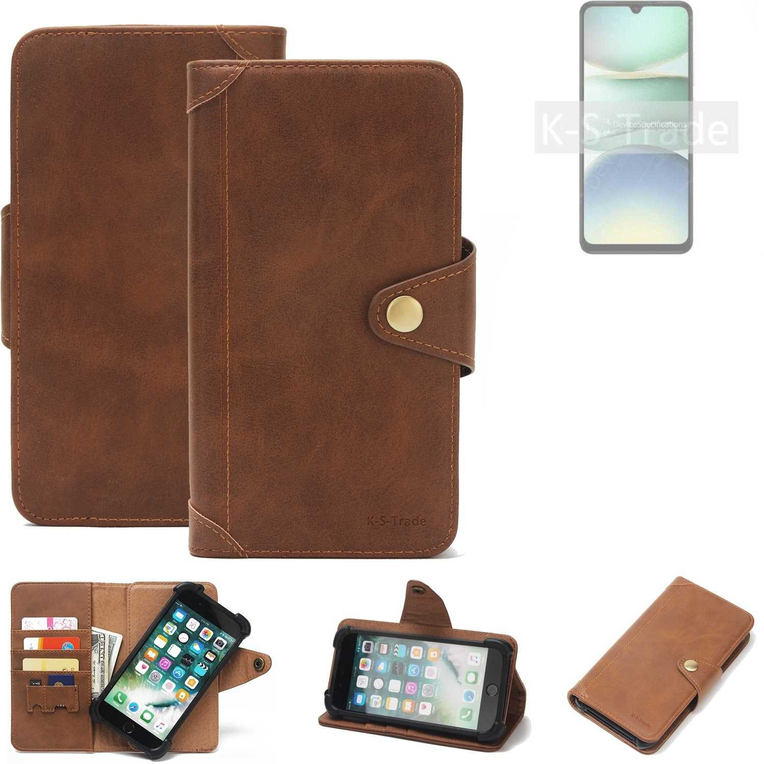 K-S-Trade Handyhülle für Xiaomi Redmi A5, Handyhülle Schutz Hülle Walletcase Bookstyle Tasche Case