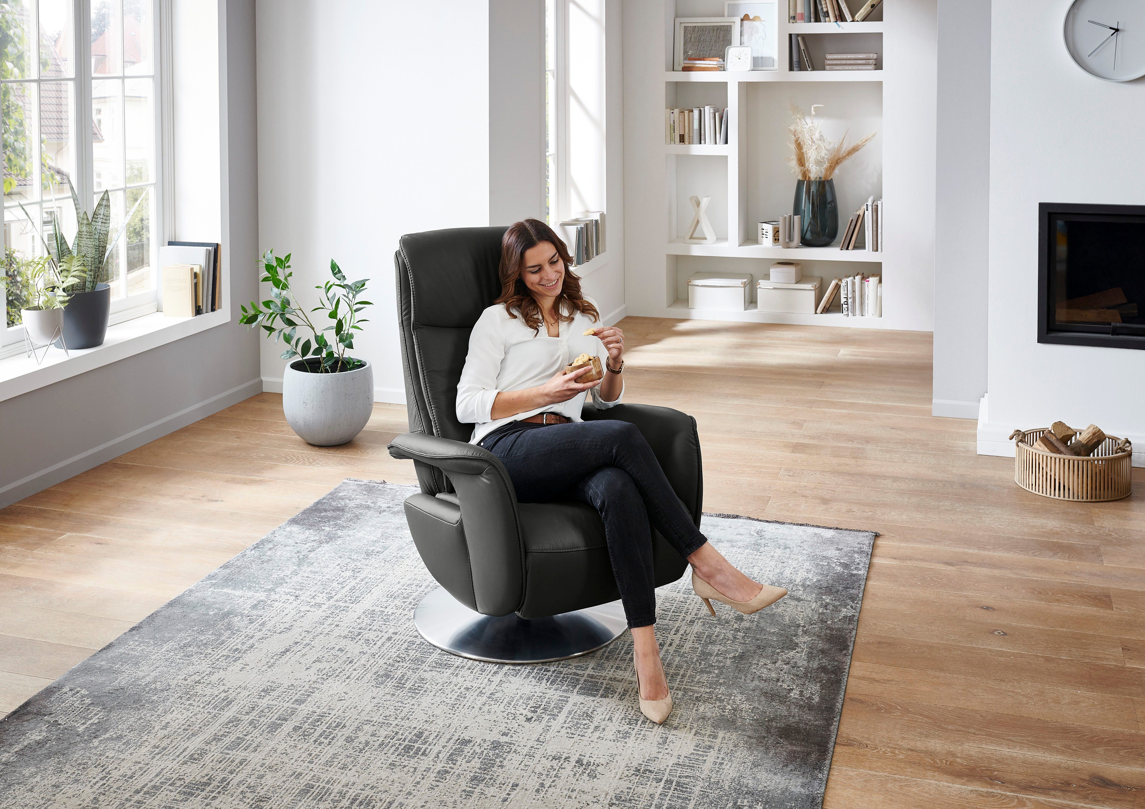 HUKLA Sessel HU-ES19141 (Set), Kopfpolsterverstellung, einstellbare Beinauf günstig online kaufen