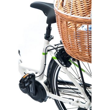 Aumüller Tierfahrradkorb Fahrrad-Tierkorb mit Halter, L: 68 cm - Gepäckträgermontage