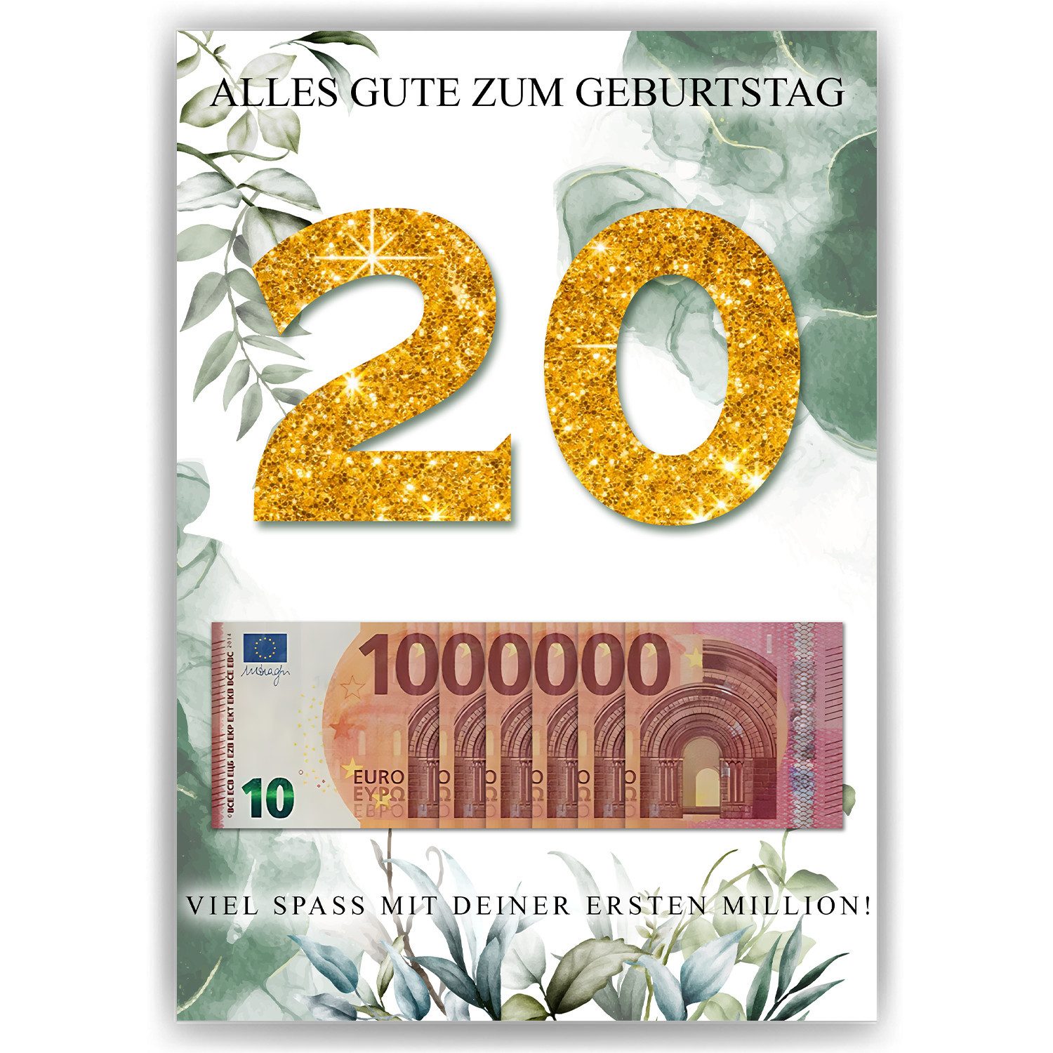Tigerlino Poster Geldgeschenk Geburtstag Männer Frauen günstig online kaufen