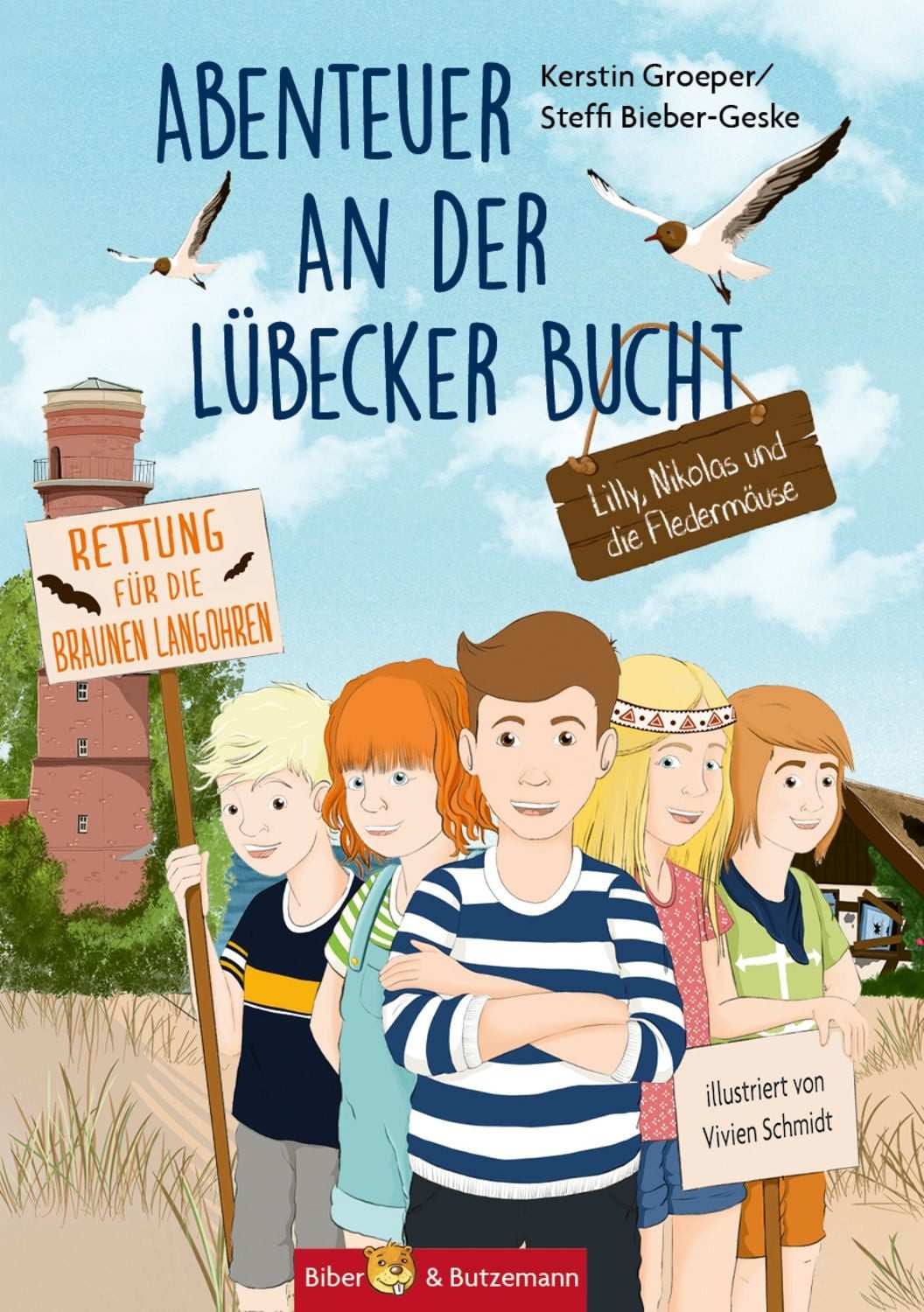 Abenteuer an der Lübecker Bucht - Lilly, Nikolas und die Fledermäuse / Kerstin Groeper, Steffi Bieber-Geske