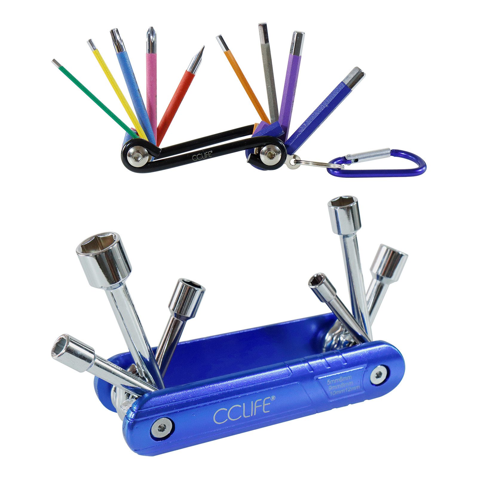 Multitool Fahrrad Reparatur Multifunktionswerkzeug Miniwerkzeug Faltbares Torx