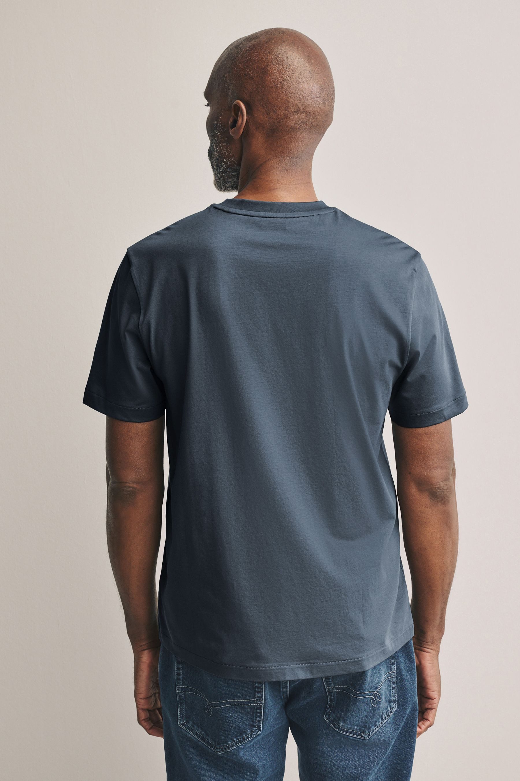 Next T-Shirt Premium T-Shirt aus Supima-Baumwolle günstig online kaufen