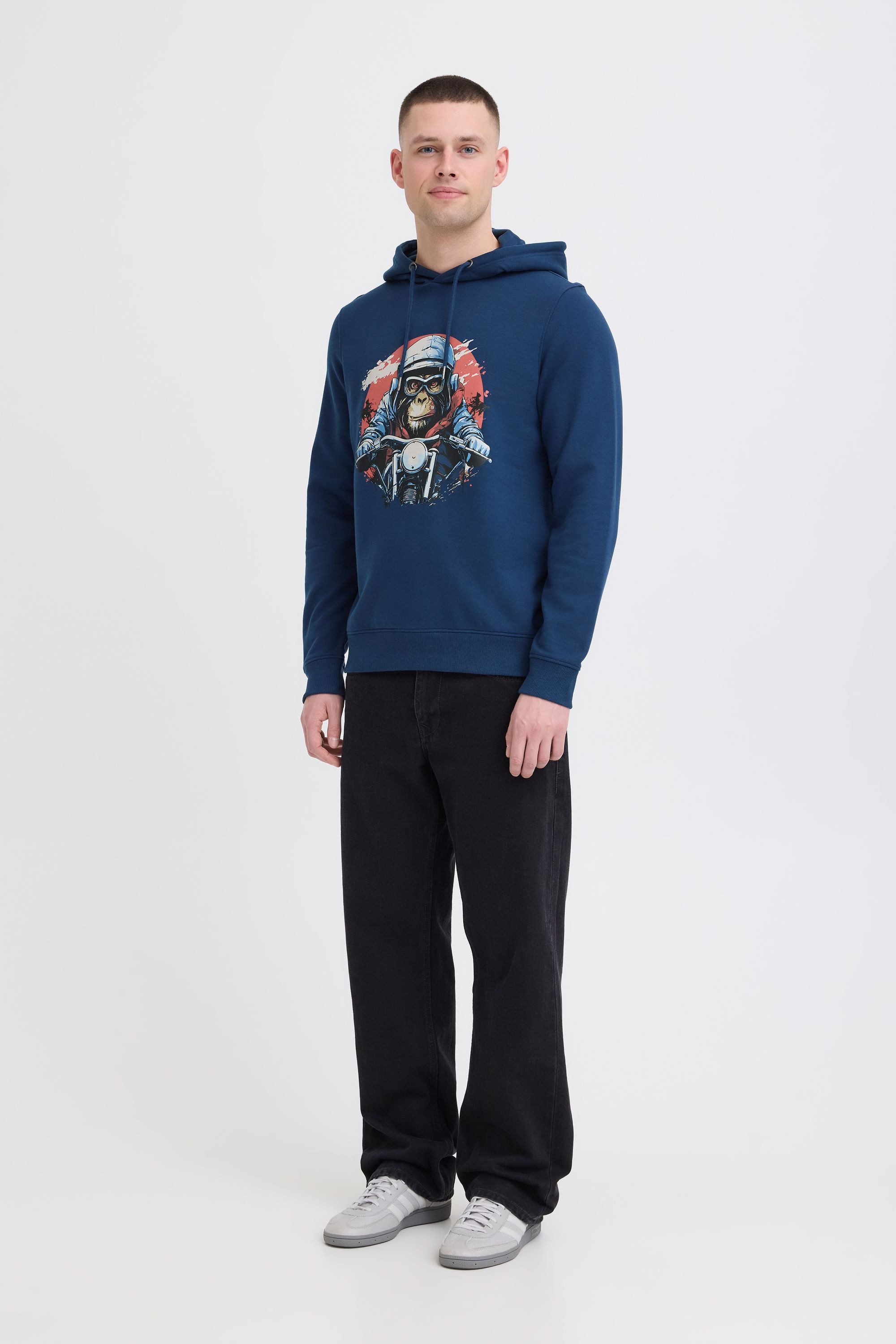 Blend Kapuzenpullover BHRona Animal print Hoodie mit Animal Print