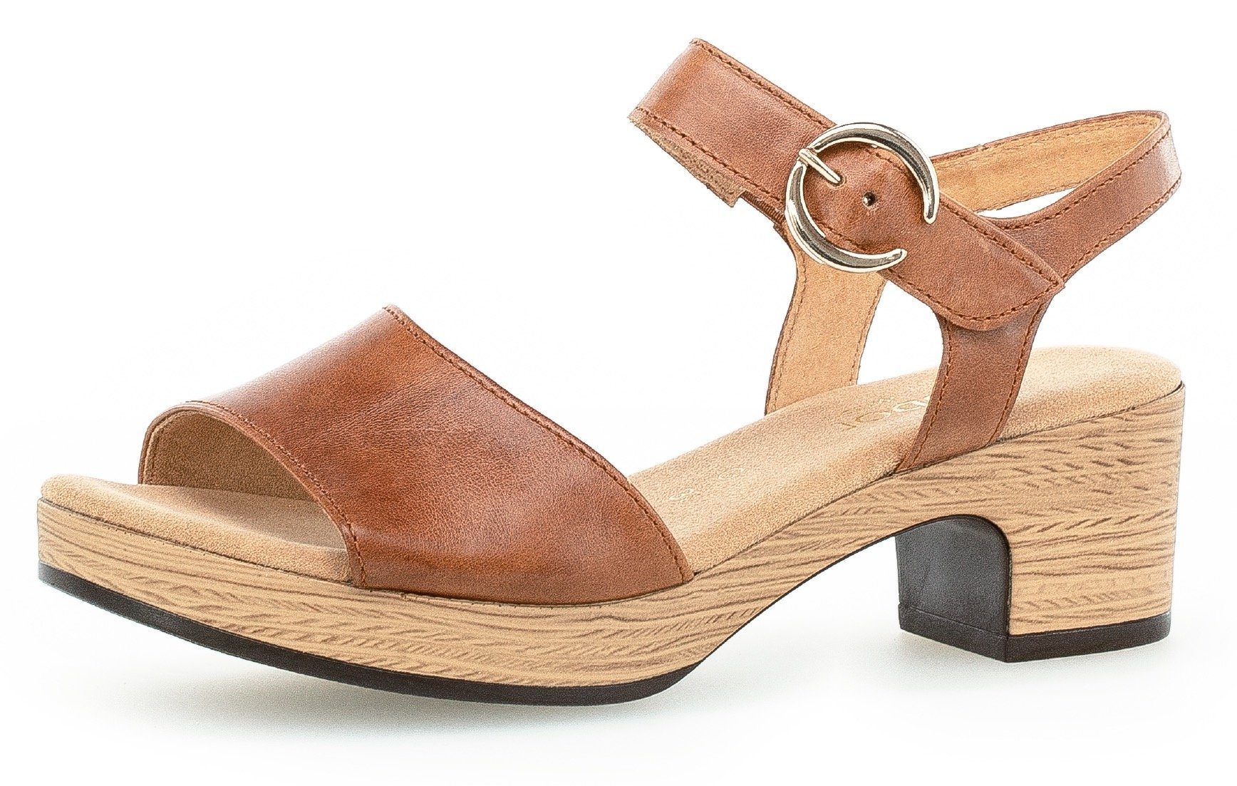 Gabor KRETA Sandalette, Blockabsatz, Sommerschuh, Sandale günstig online kaufen