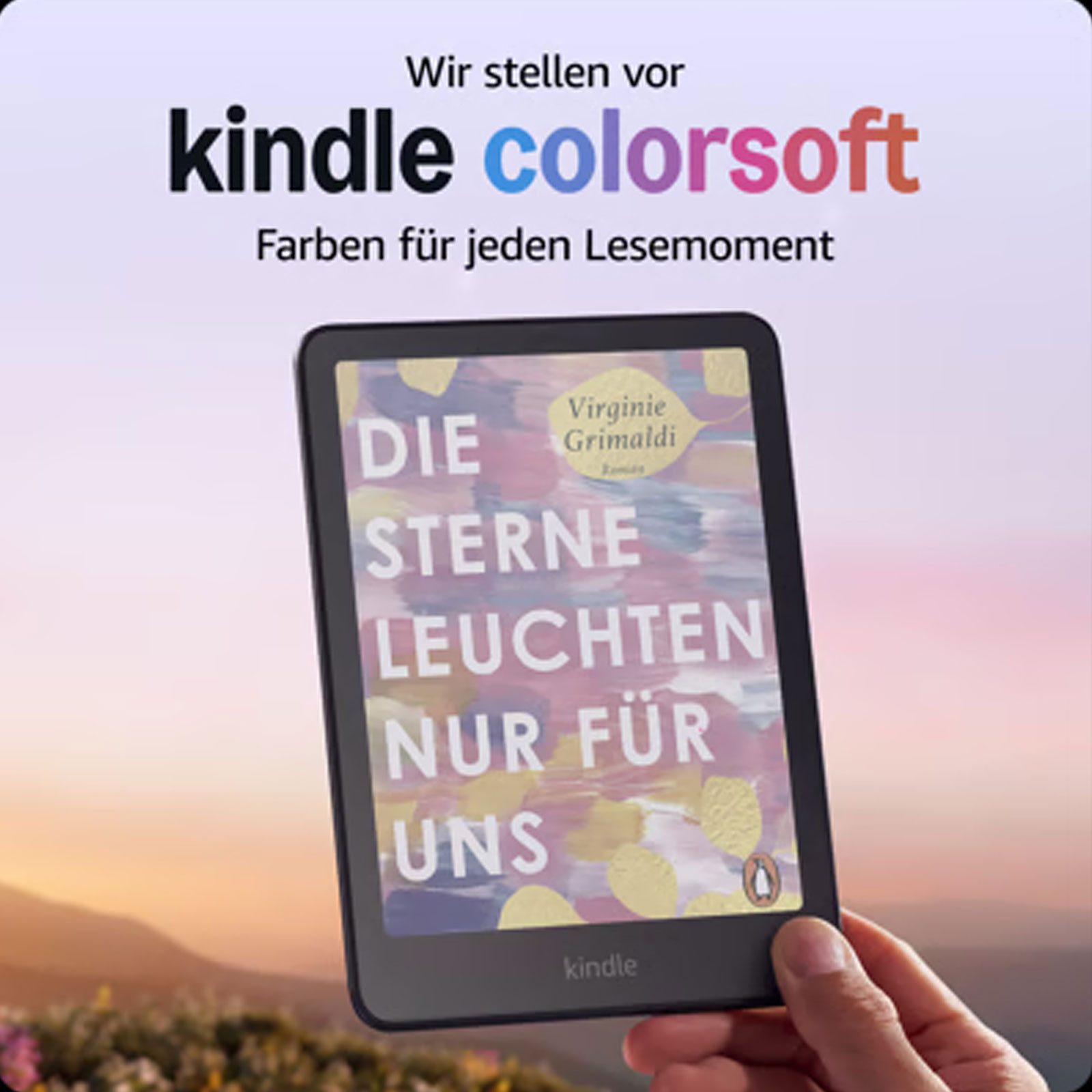 Amazon Kindle Colorsoft (16 GB) E-Book (Mit Farb-Display und Frontlicht)
