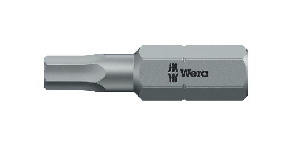 Z zähhart, ″ 6 25 Bit Wera Länge 840/1 mm mm Bit-Set HEX-Plus 1/4