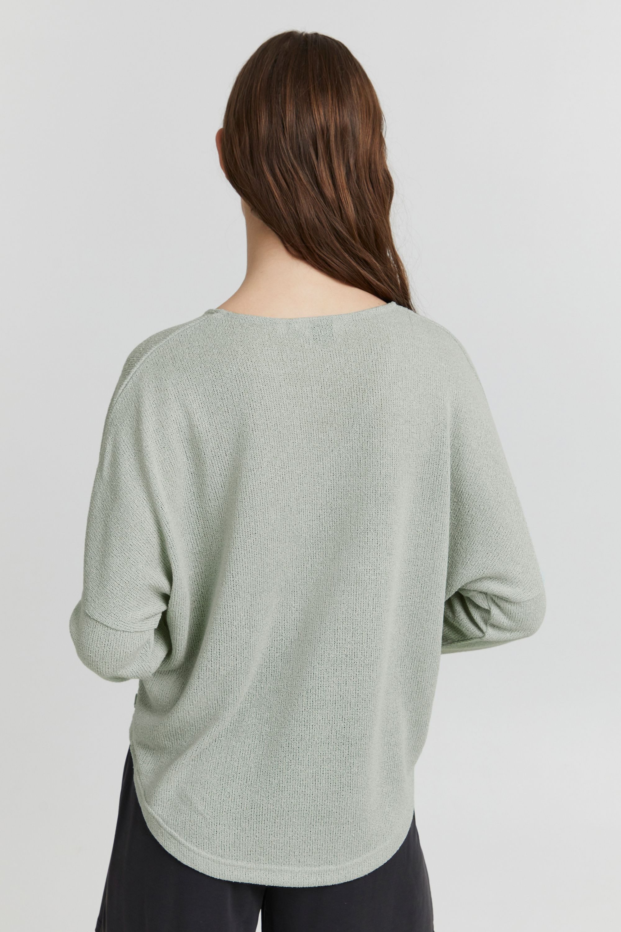 OXMO V-Ausschnitt-Pullover OXKatla Modischer Pullover