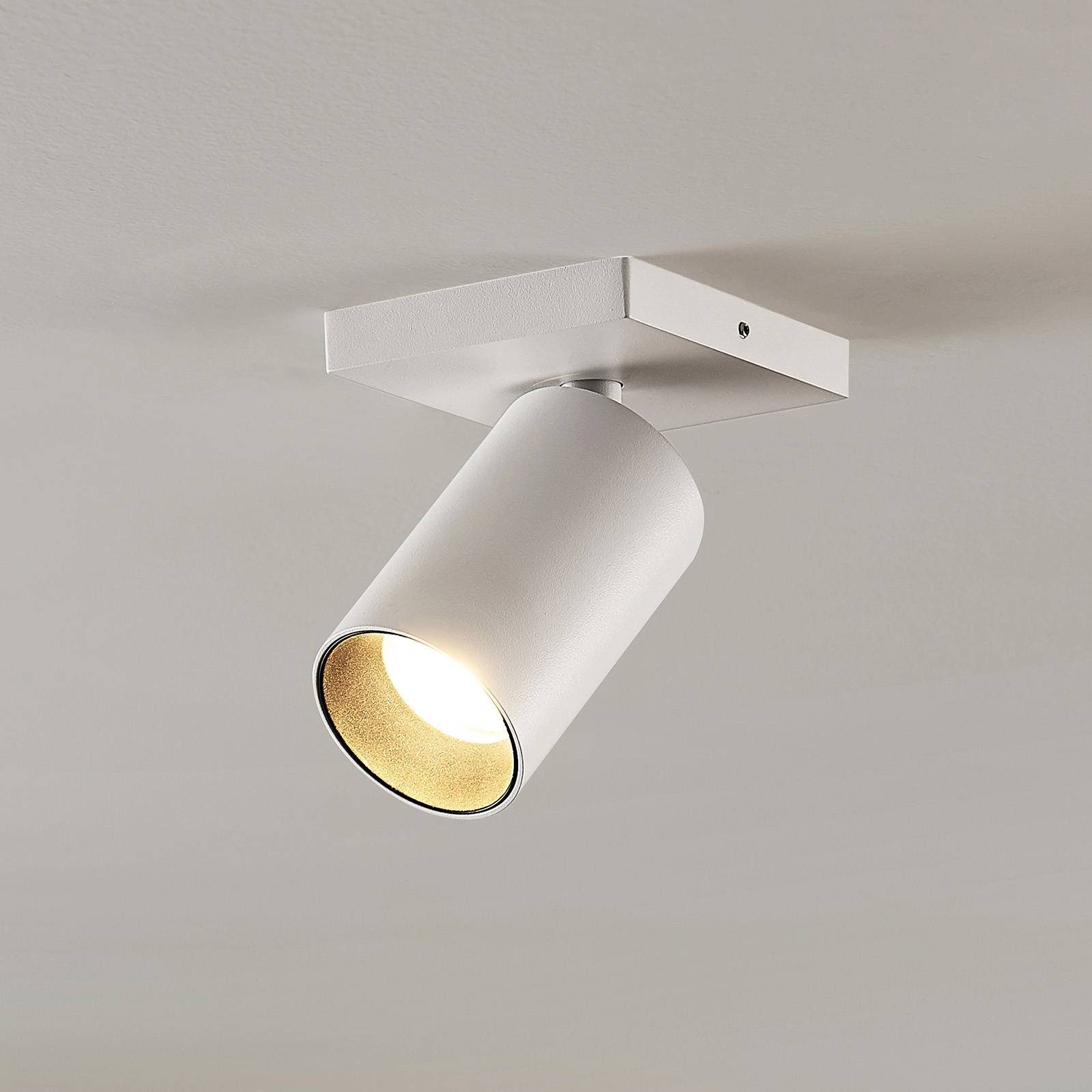 Arcchio Deckenstrahler Brinja, Metall, Weiß IP20, 1 x 8 W LED