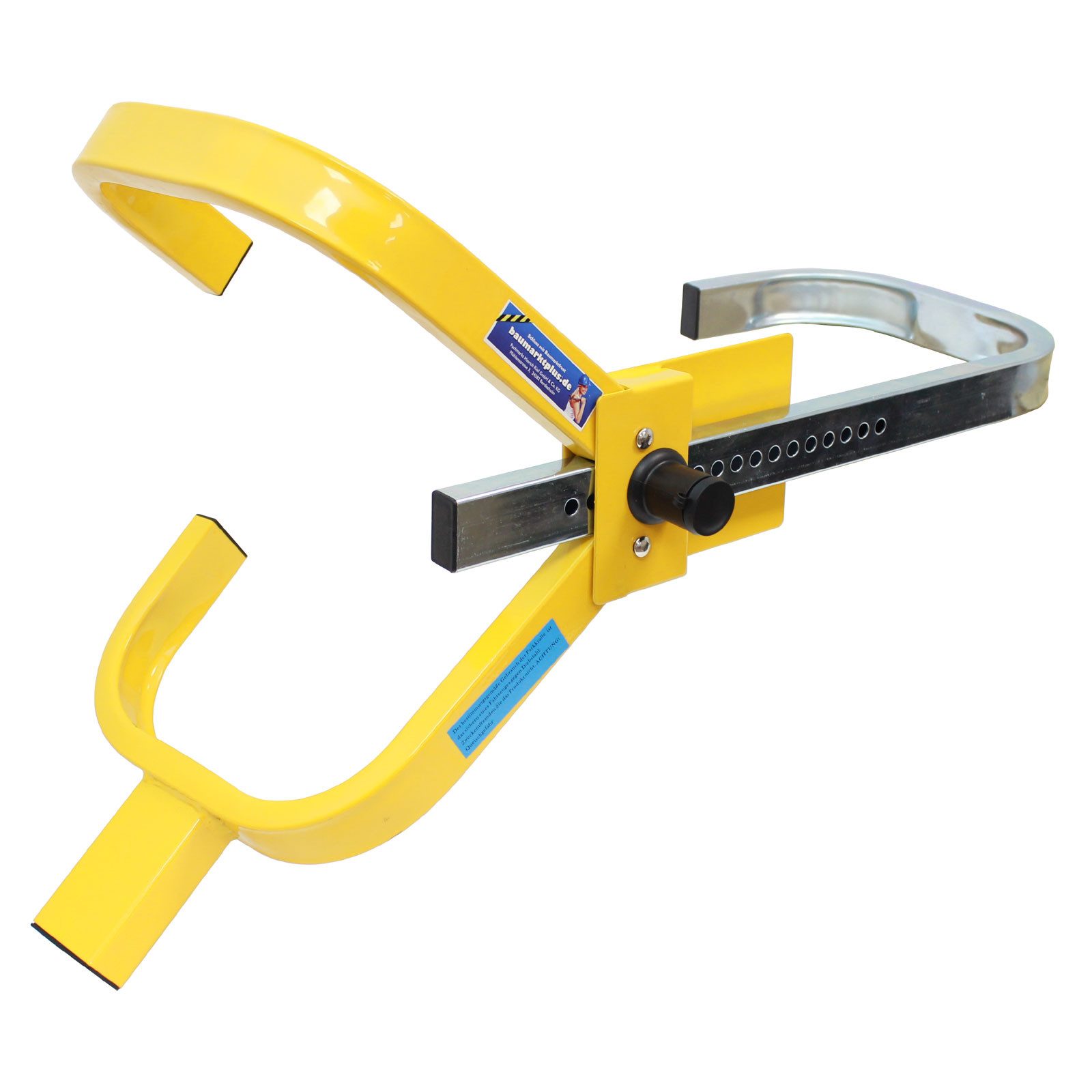 TRUTZHOLM Wheel Clamp for Cars & Trailers – Parking Clamp with Lock for 13–15 Inch Wheels (Product), Tires up to 225 mm