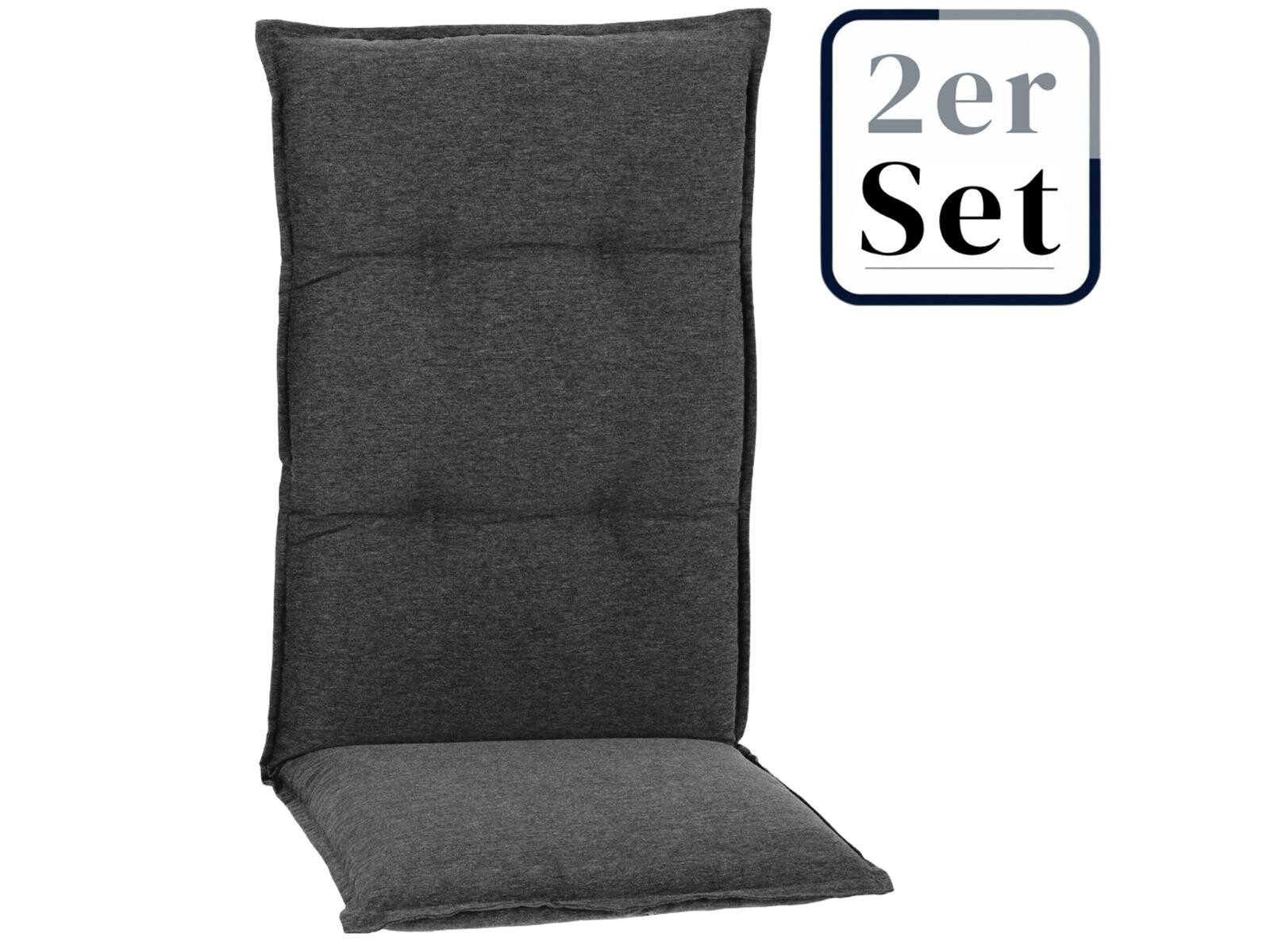 Green Spirit Polsterauflage Auflagen-Serie »Tartu« Uni grau, (Set, 2 St., 2er Set)