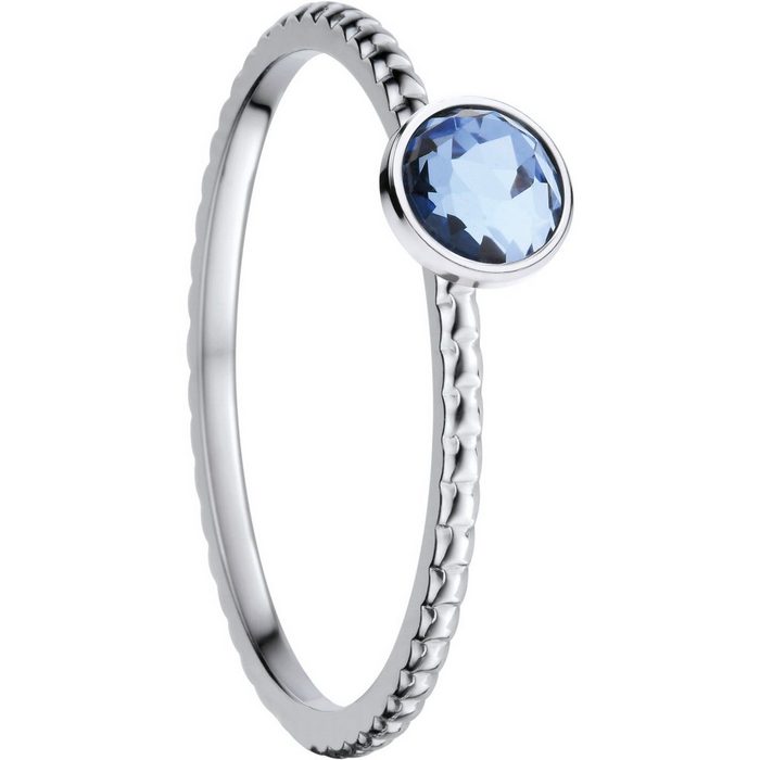 Bering Silberring BERING / Detachable / Ring / Size 10 562-71-100 silber/blau