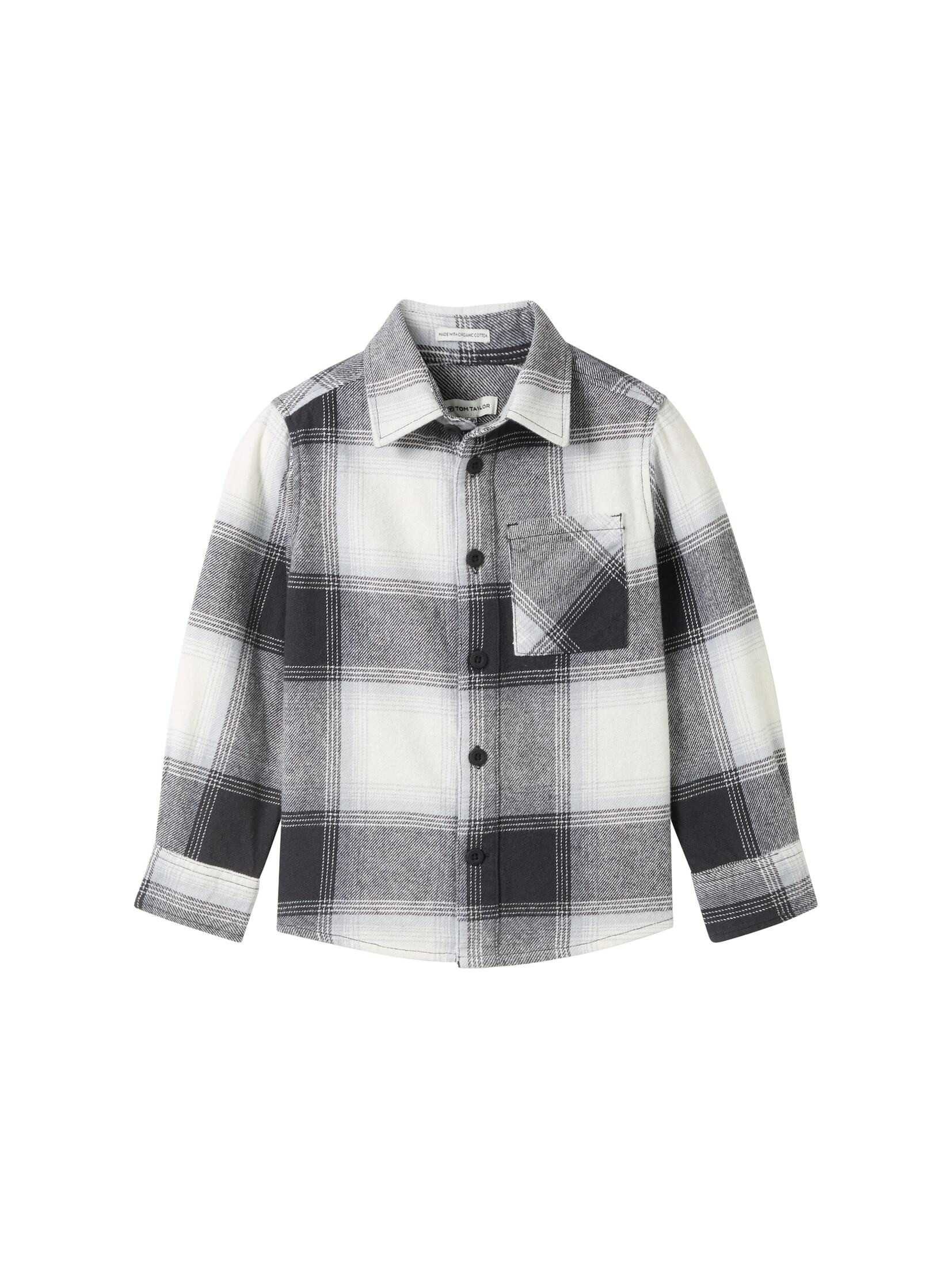 Langarmhemd Kariertes Overshirt