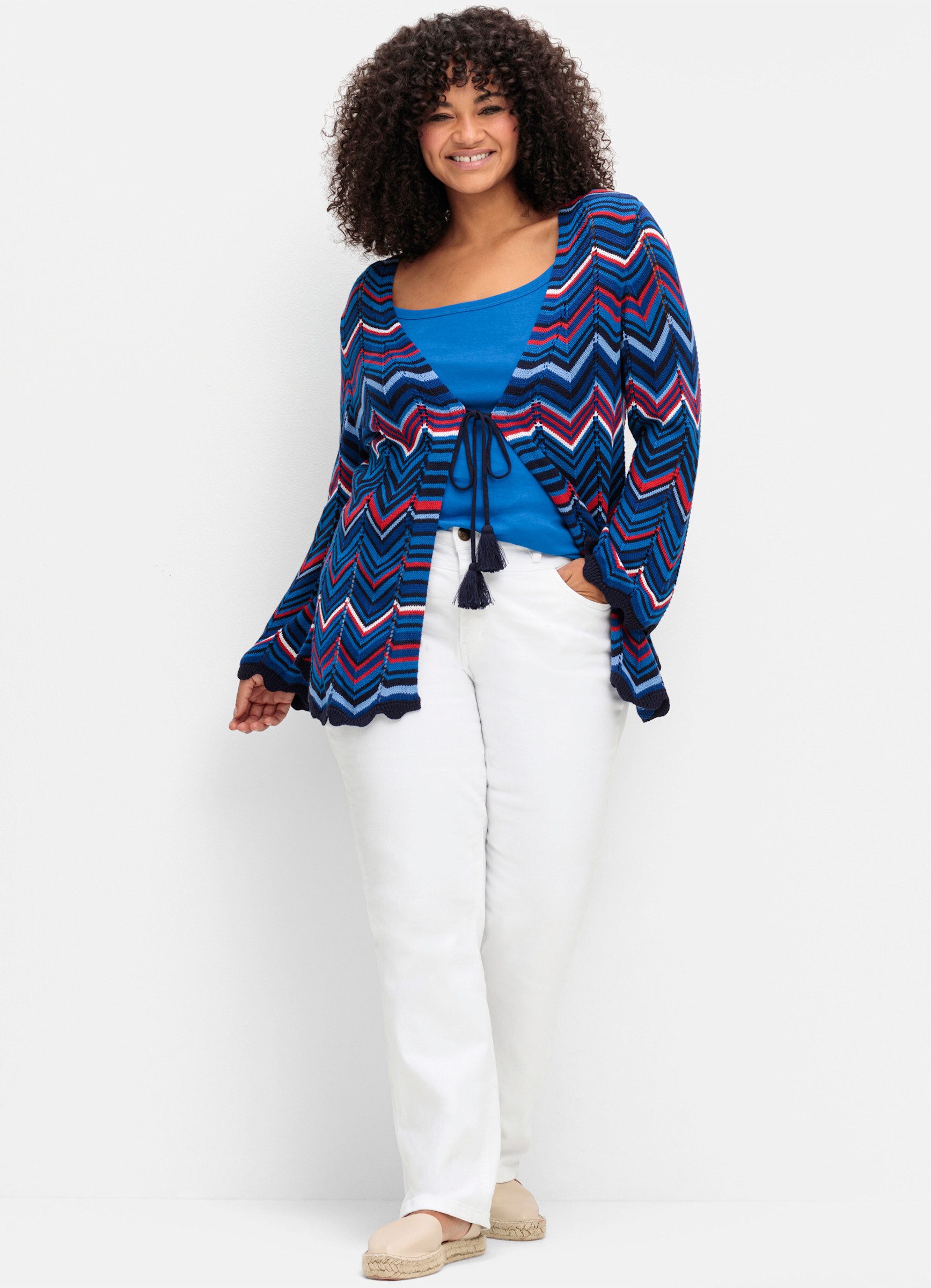 Sheego Strickjacke Strickjacke günstig online kaufen