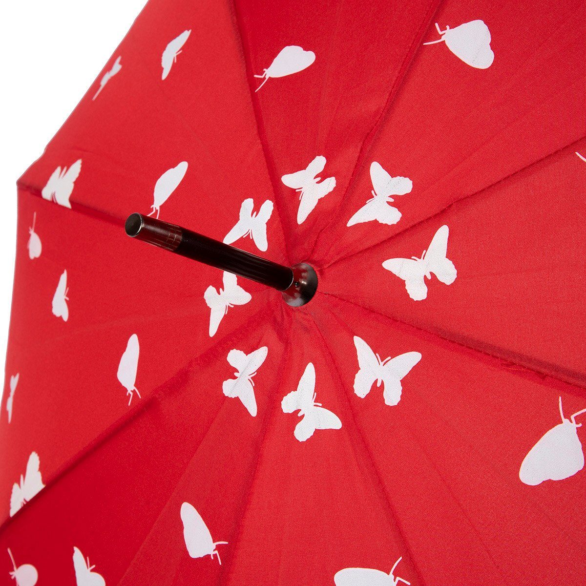 BIGGBRELLA Langregenschirm Biggbrella Rot Regenschirm 104cm So003