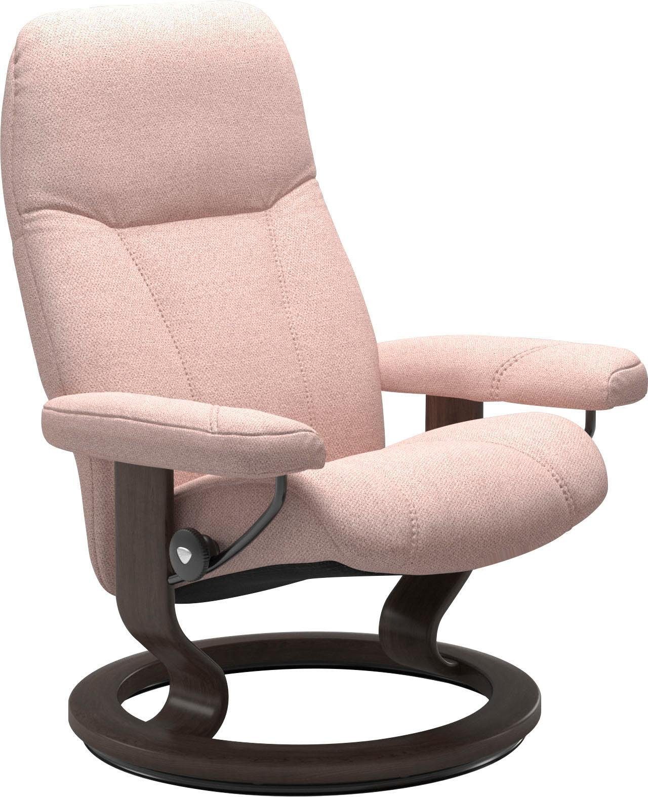 Stressless® Relaxsessel Gestell Base, Wenge Classic M, mit Consul, Größe
