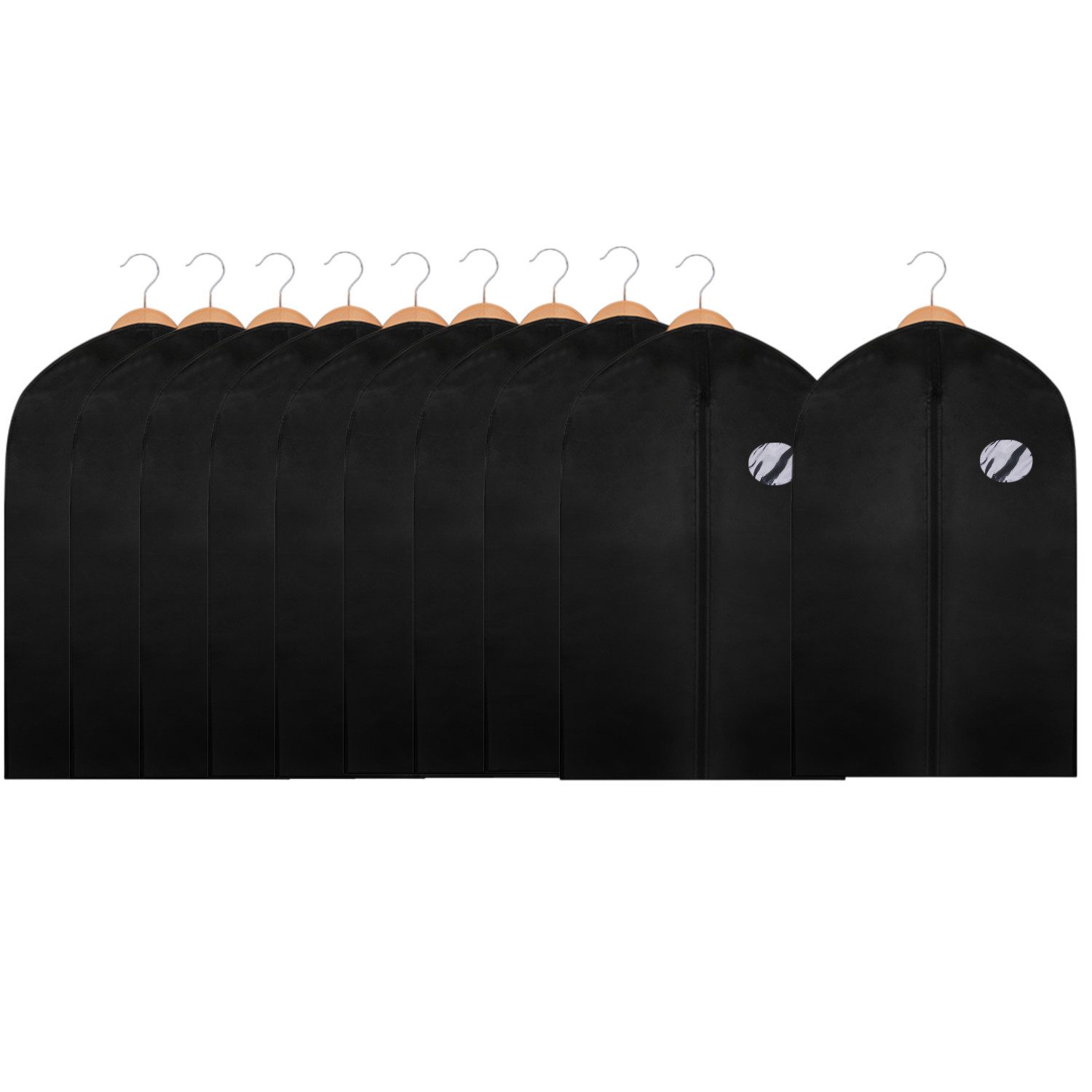Clanmacy Sitzsack 1-10St. Kleidersack Kleiderhülle Schutzhülle günstig online kaufen