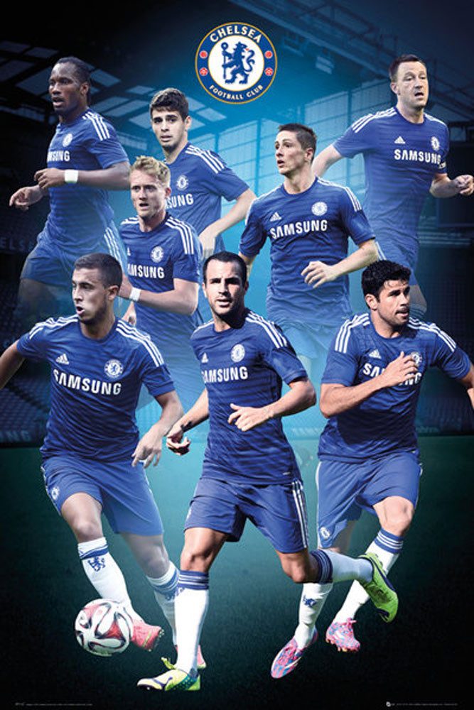 Poster Fußball - Poster - Chelsea - Players 14/15