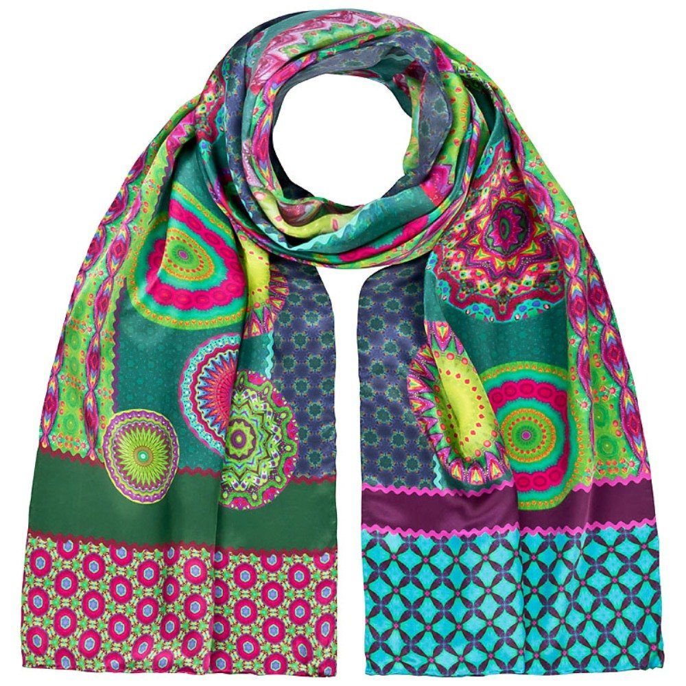 von Lilienfeld Seidenschal Schal 100% Seide Magic Mandala Kunst Mode Maße 1 günstig online kaufen