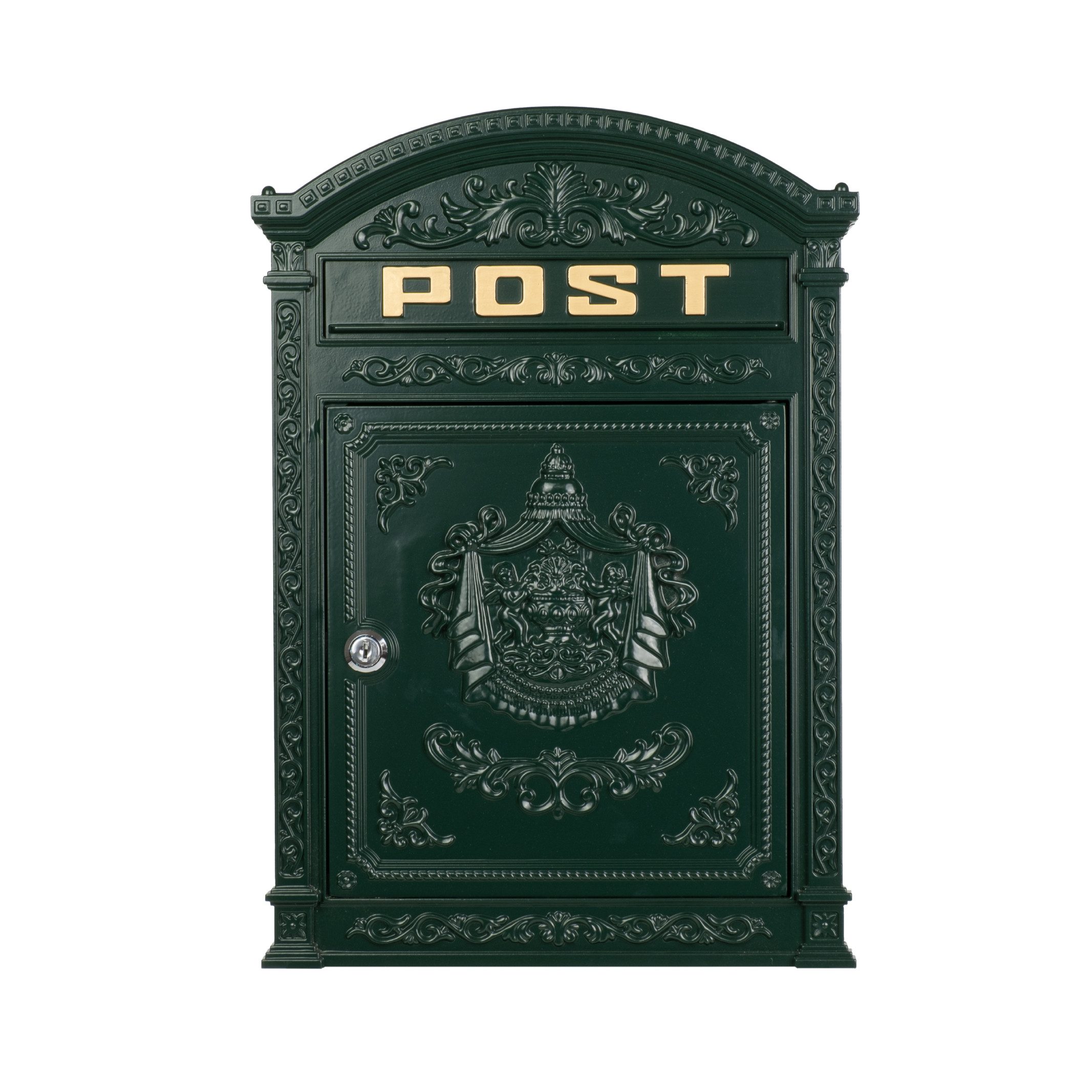 Briefkasten Briefkasten Englischer Postkasten Wandmontage grün Nostalgie